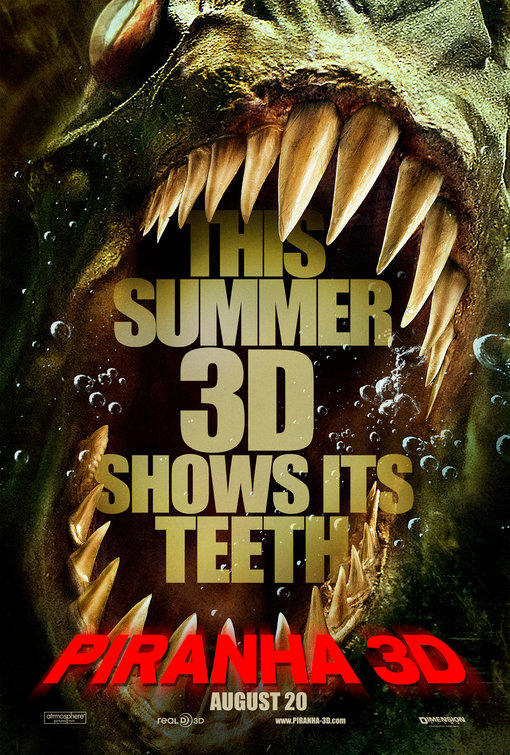 Piranha 3-D Movie Poster