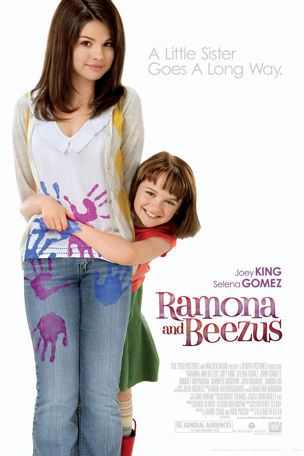 Extra Large Movie Poster Image for Ramona and Beezus 