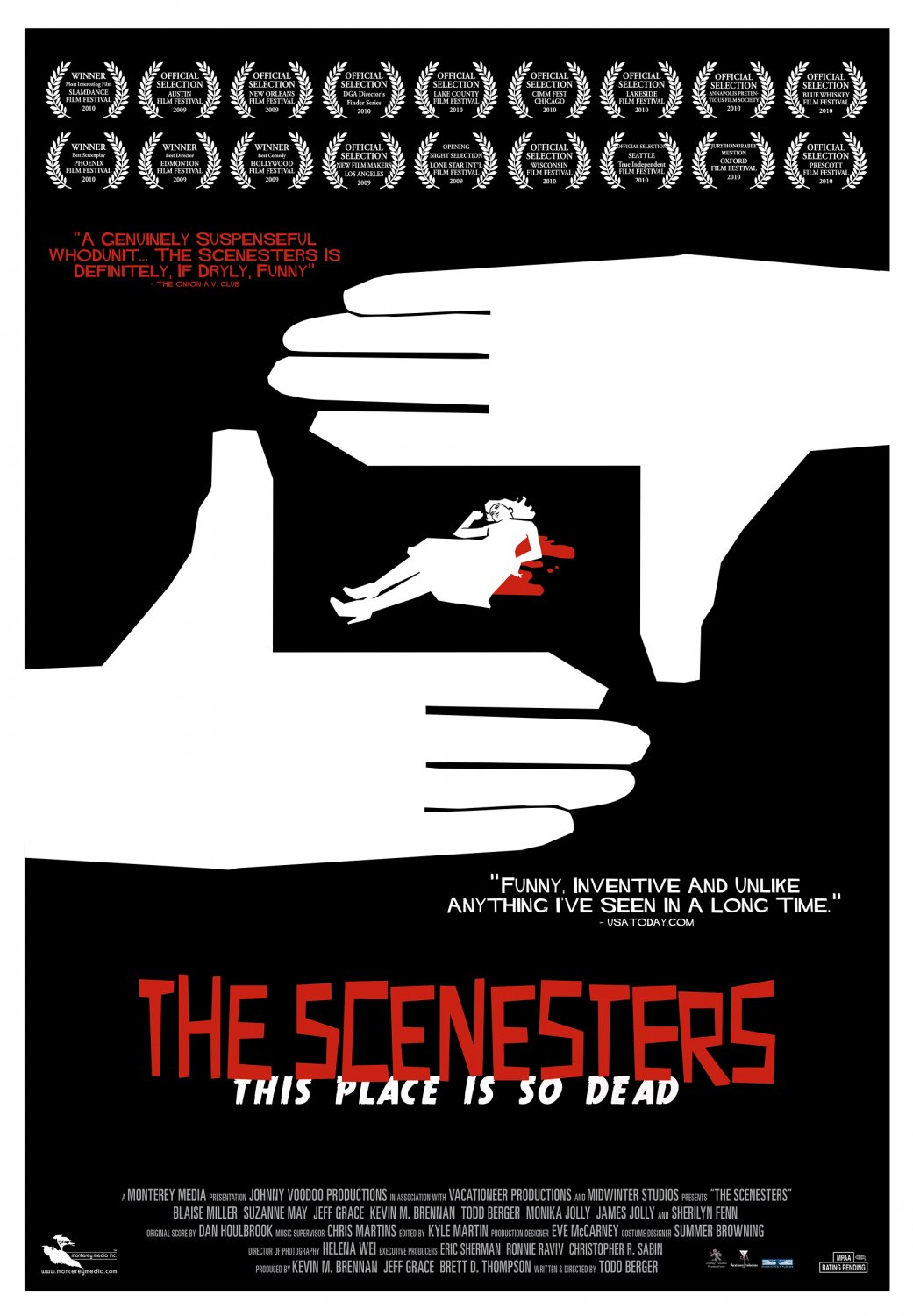 Extra Large Movie Poster Image for The Scenesters 