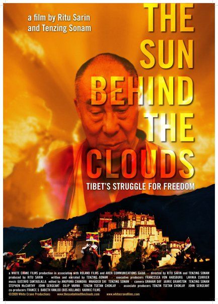 The Sun Behind the Clouds: Tibet's Struggle for Freedom Movie Poster