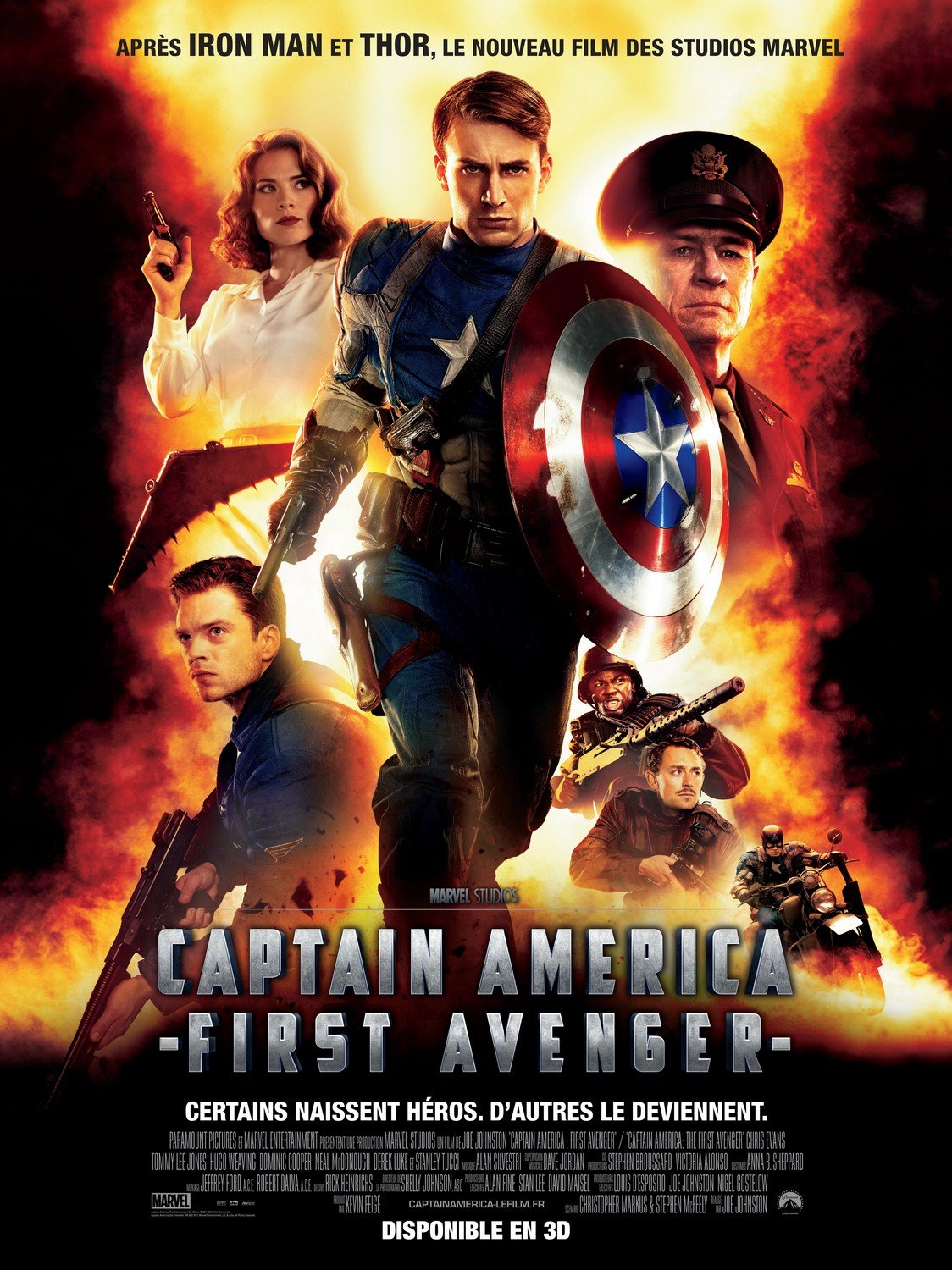 Extra Large Movie Poster Image for Captain America: The First Avenger (#4 of 6)