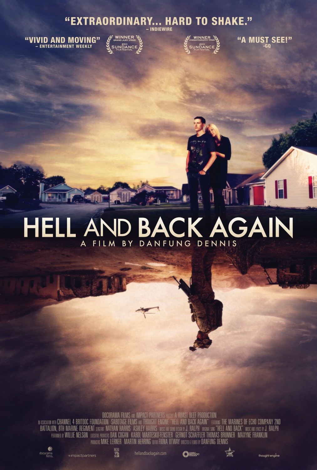 Extra Large Movie Poster Image for Hell and Back Again 