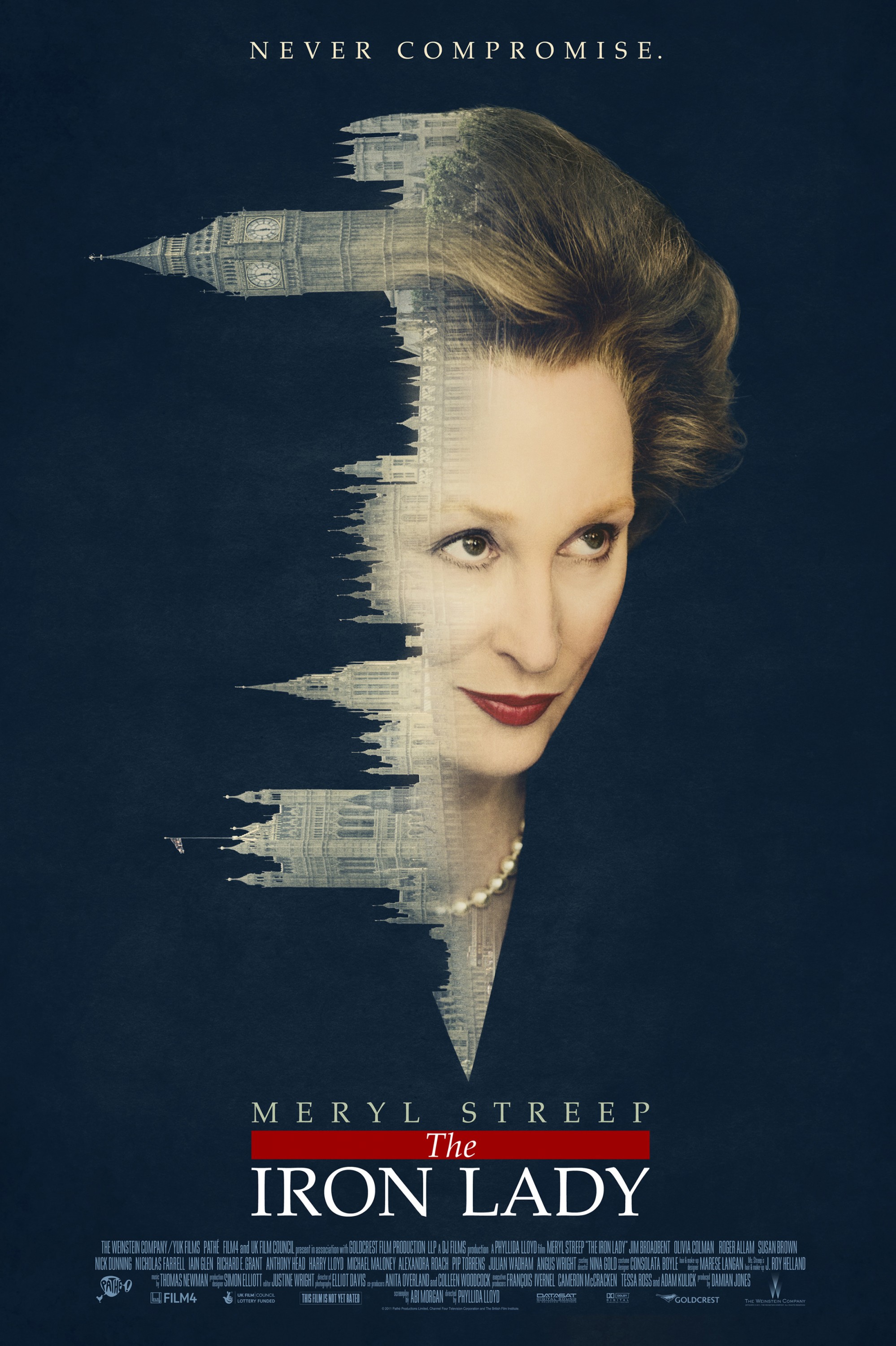 Mega Sized Movie Poster Image for The Iron Lady (#1 of 11)