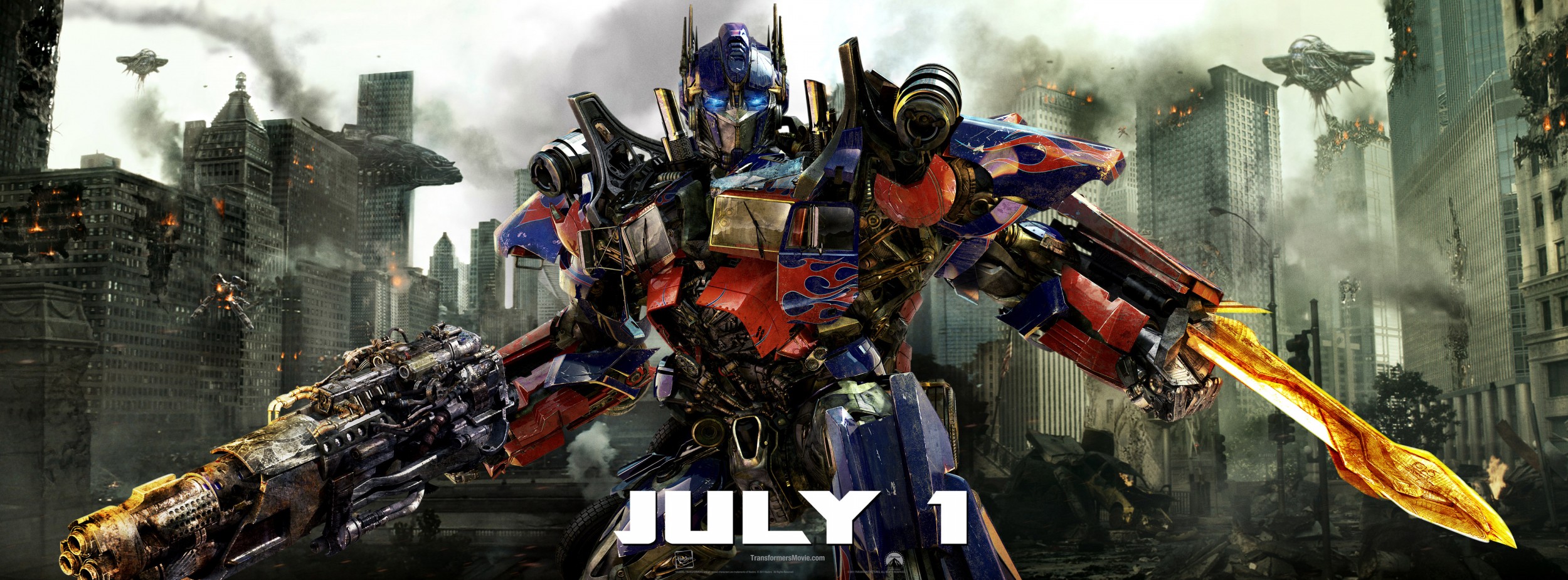 Mega Sized Movie Poster Image for Transformers: Dark of the Moon (#2 of 9)