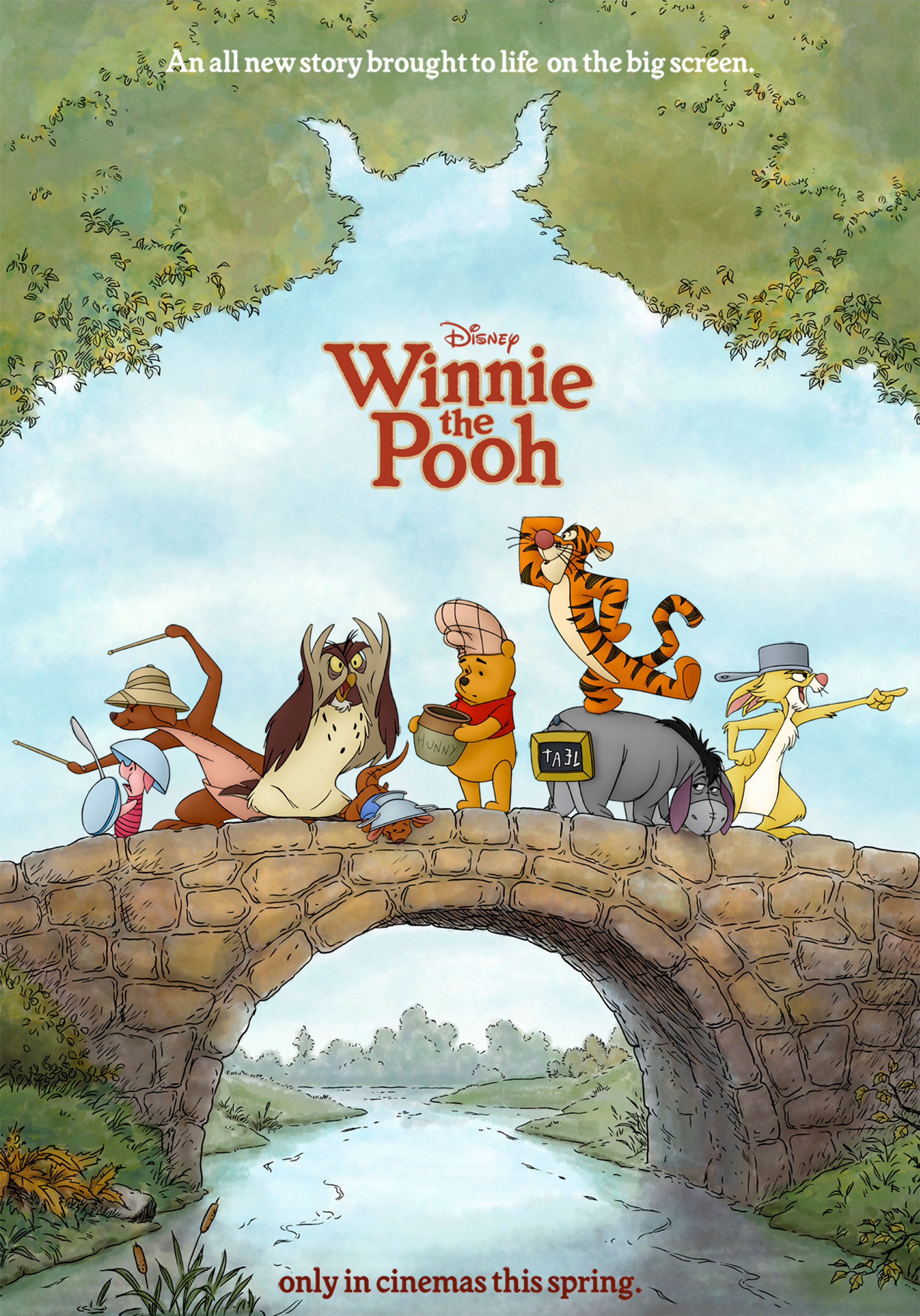 Mega Sized Movie Poster Image for Winnie the Pooh (#2 of 7)