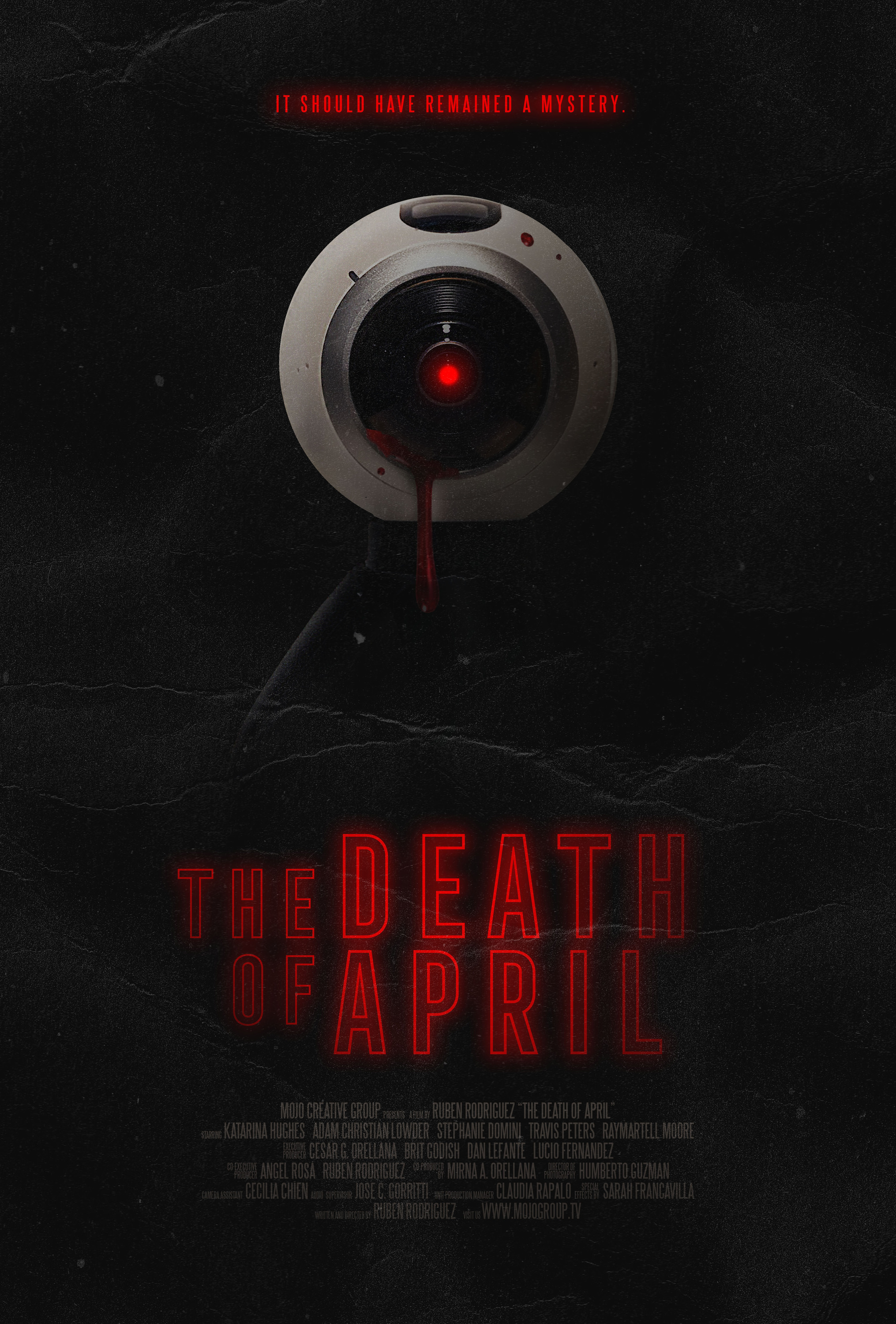 Mega Sized Movie Poster Image for The Death of April (#1 of 2)