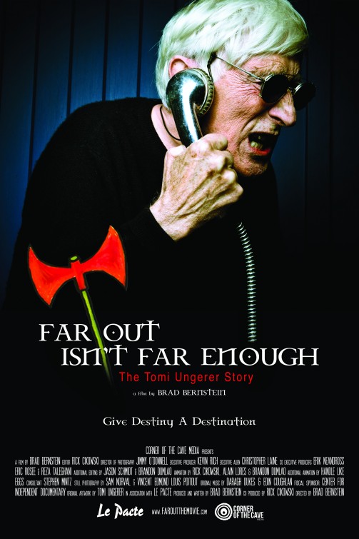Far Out Isn't Far Enough: The Tomi Ungerer Story Movie Poster