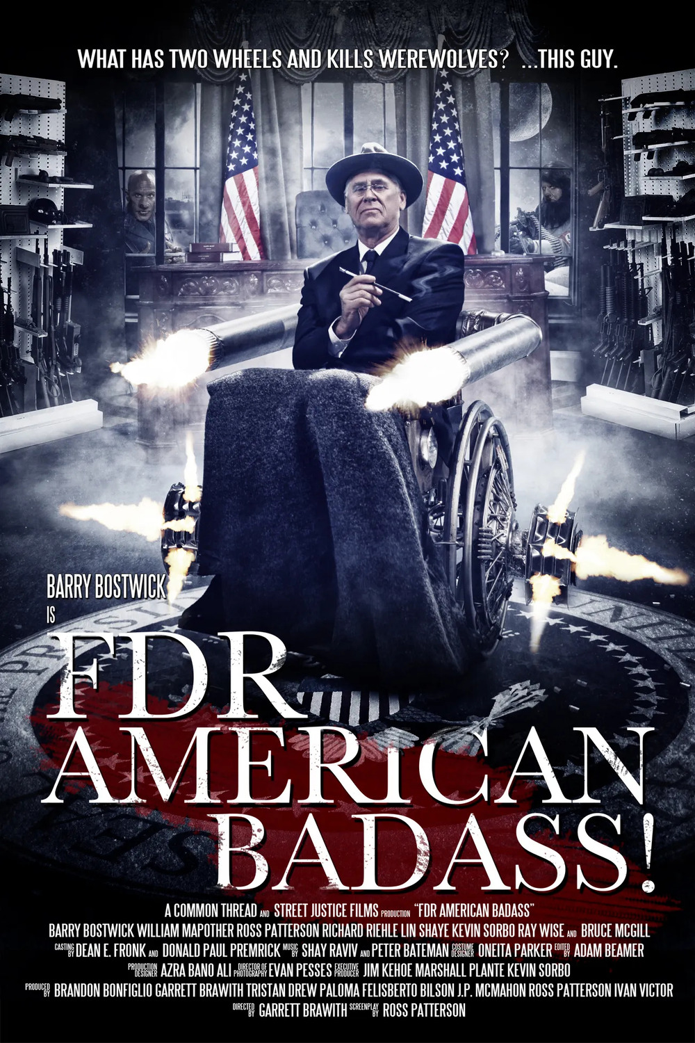 Extra Large Movie Poster Image for FDR: American Badass! 