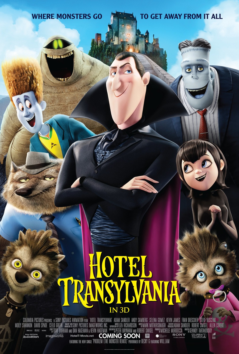 Extra Large Movie Poster Image for Hotel Transylvania (#23 of 24)