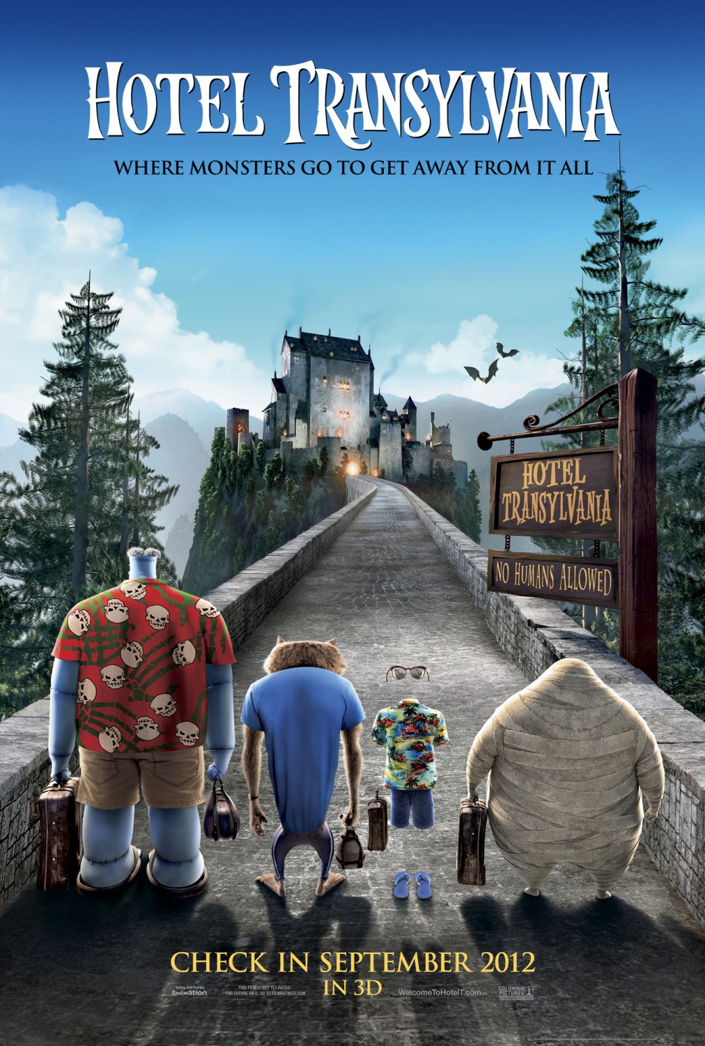 Extra Large Movie Poster Image for Hotel Transylvania (#1 of 24)