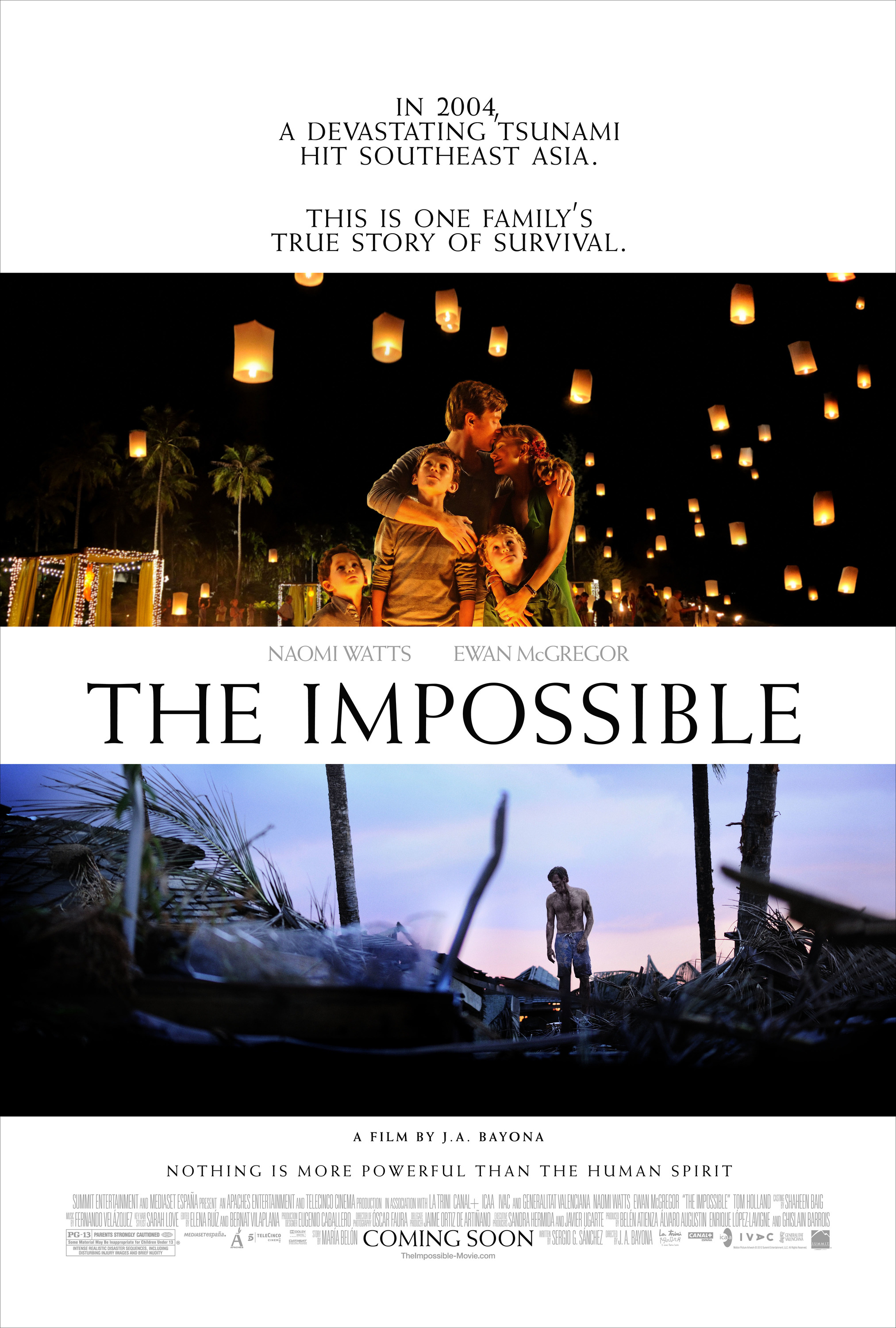 Mega Sized Movie Poster Image for The Impossible (#5 of 13)