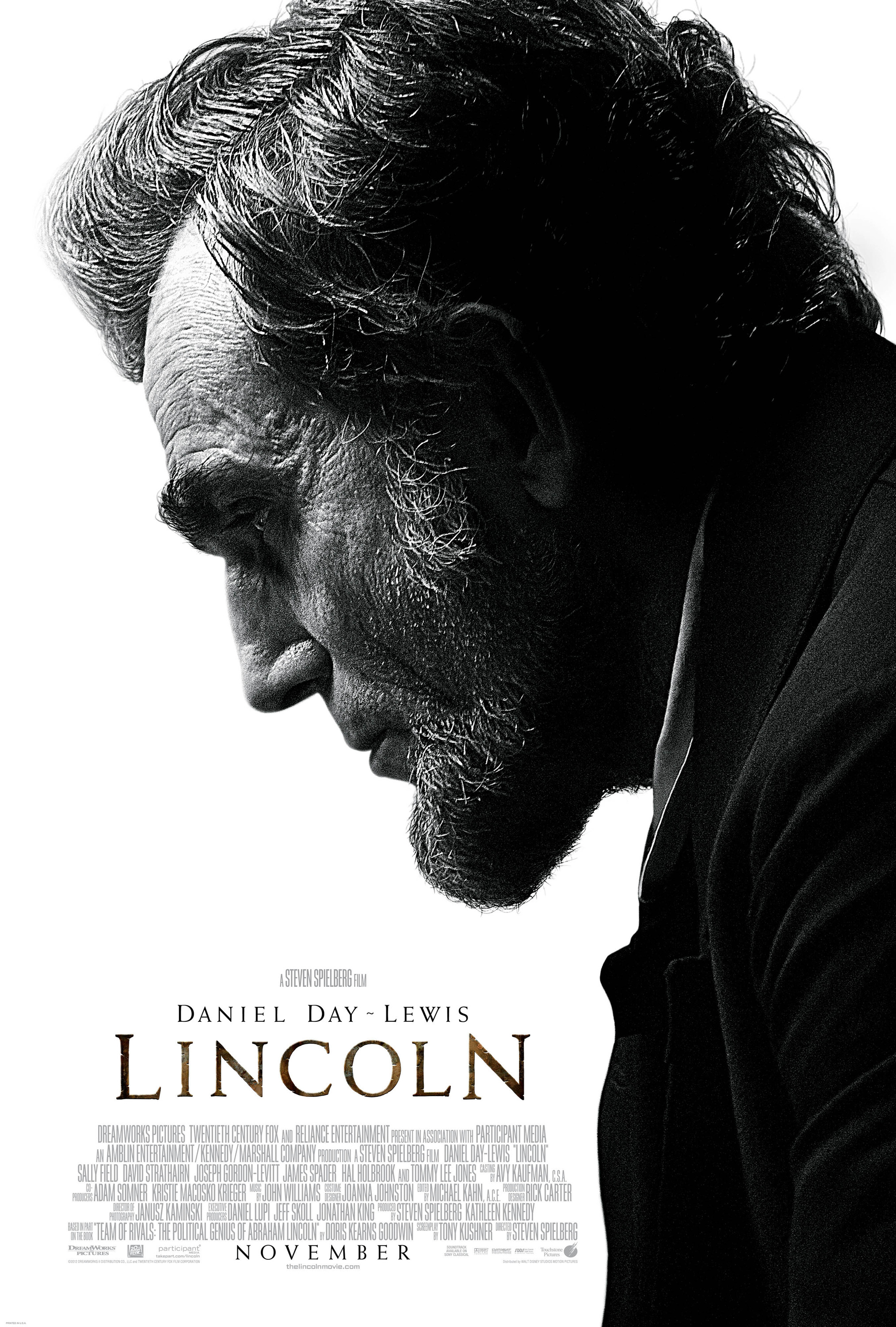 Mega Sized Movie Poster Image for Lincoln (#1 of 3)