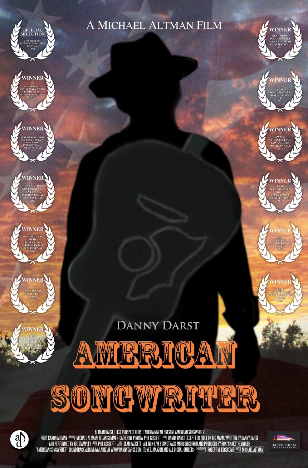 Extra Large Movie Poster Image for American Songwriter 