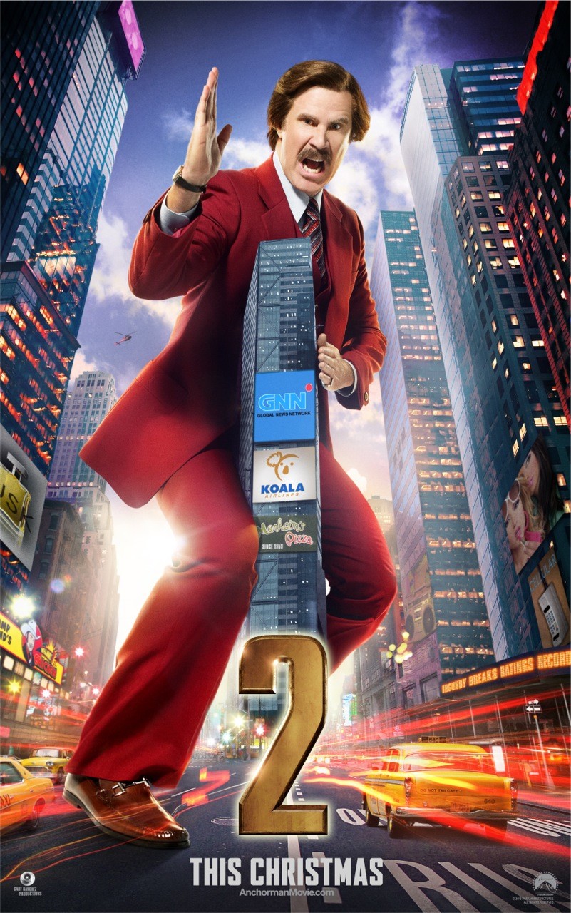 Extra Large Movie Poster Image for Anchorman 2 (#5 of 14)