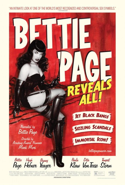 Bettie Page Reveals All Movie Poster