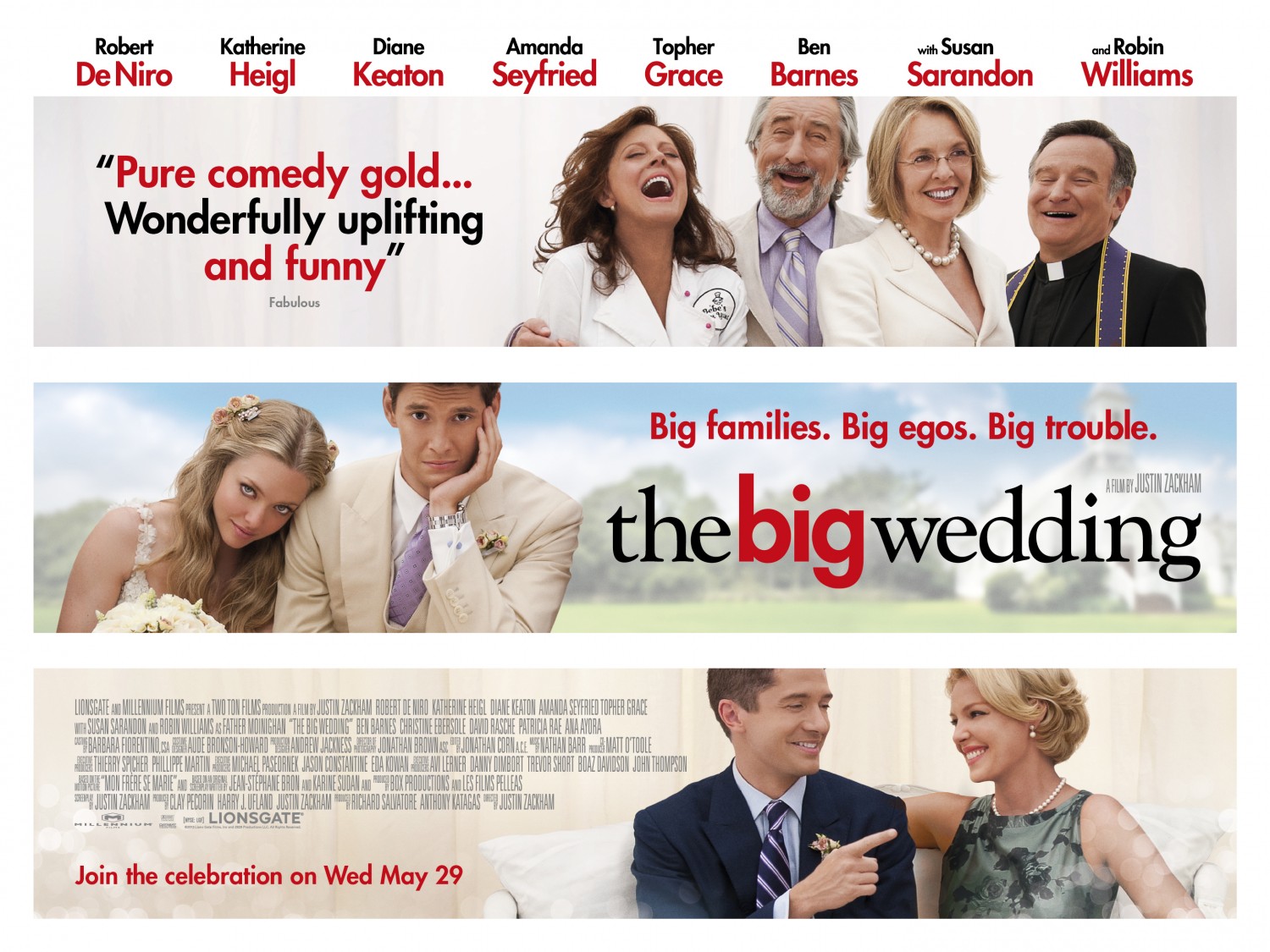 Extra Large Movie Poster Image for The Big Wedding (#3 of 4)