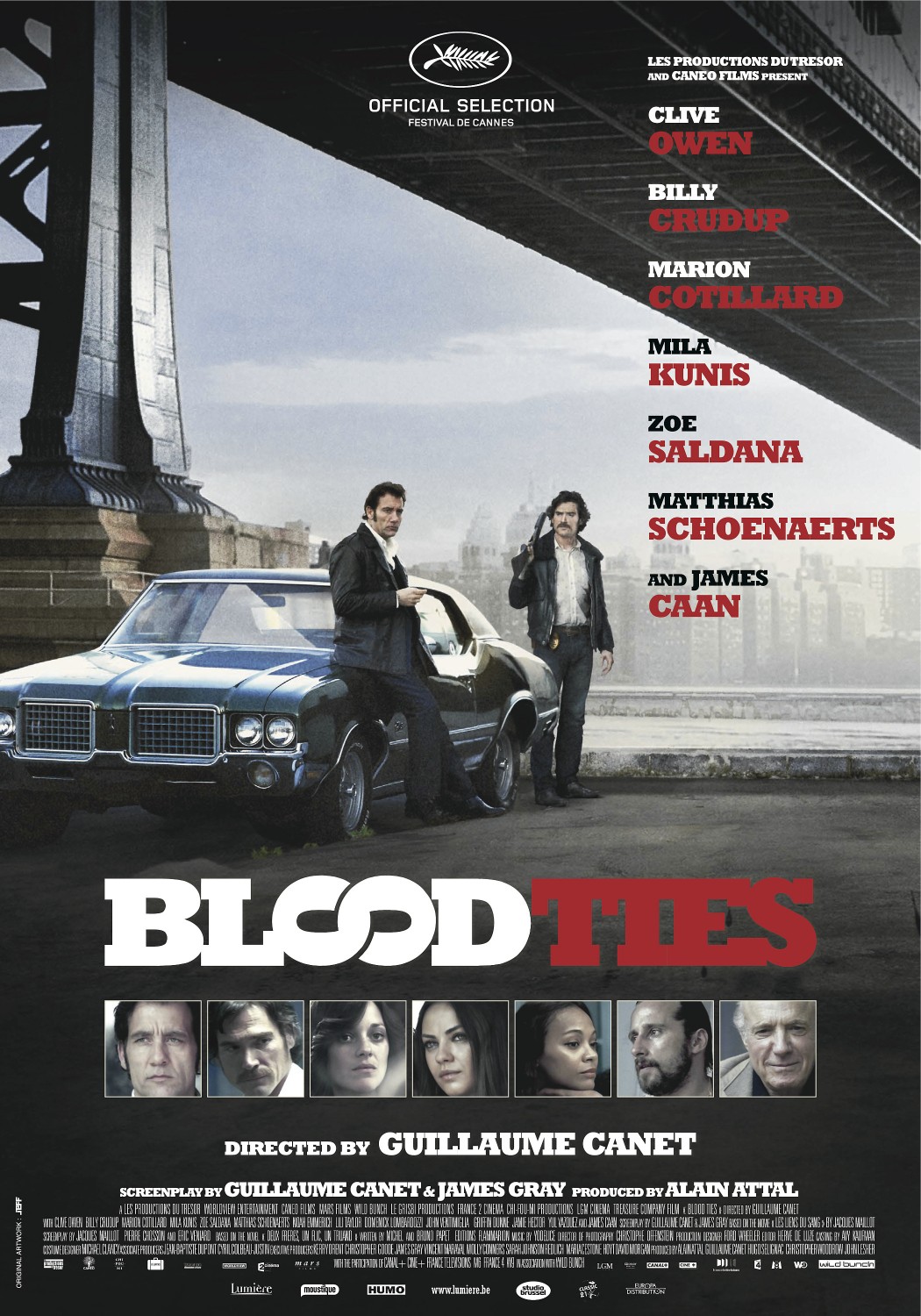 Extra Large Movie Poster Image for Blood Ties (#9 of 13)
