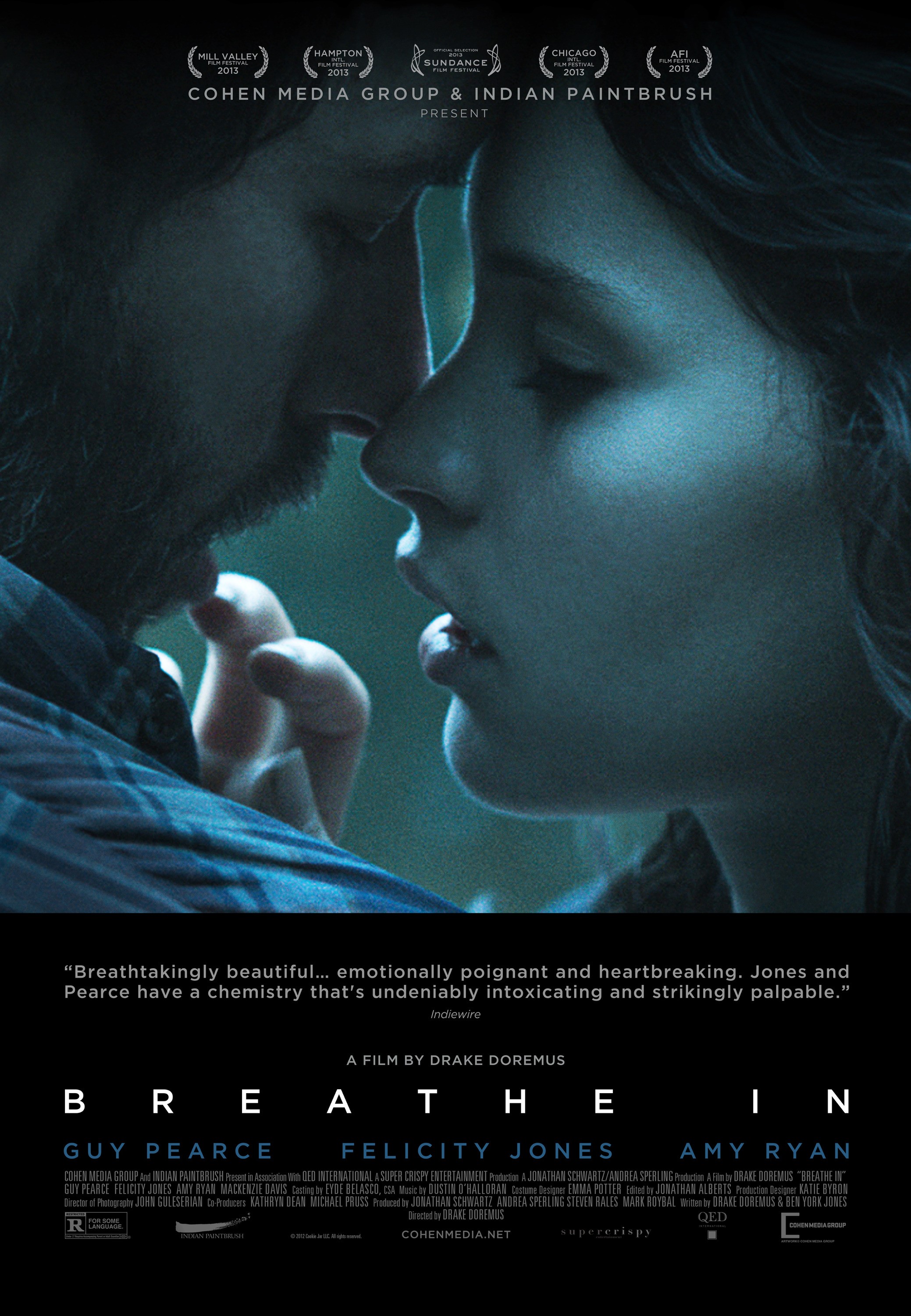 Mega Sized Movie Poster Image for Breathe In (#3 of 3)
