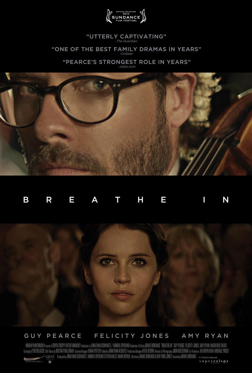 Extra Large Movie Poster Image for Breathe In (#1 of 3)