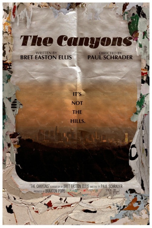 The Canyons Movie Poster