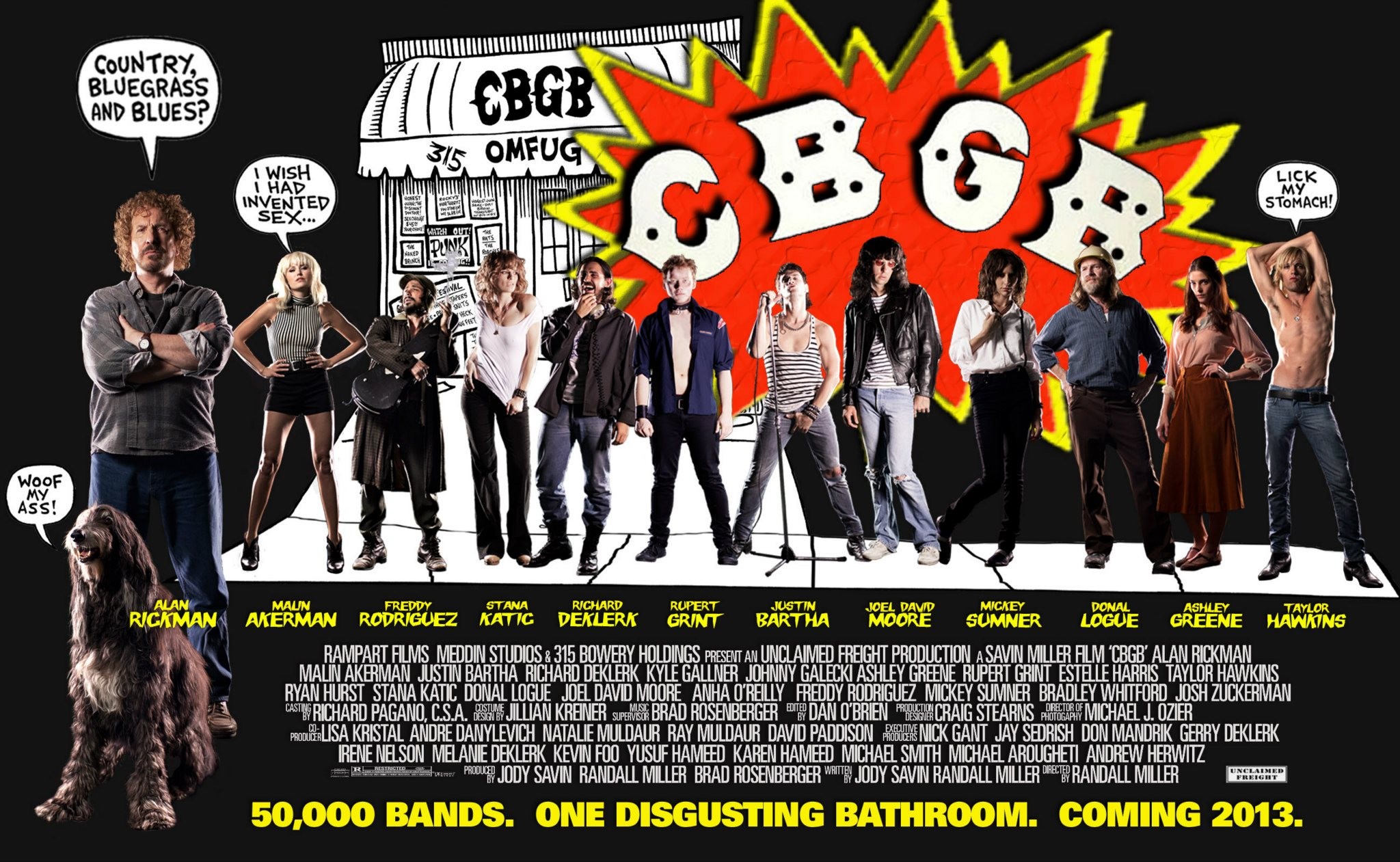 Mega Sized Movie Poster Image for CBGB (#1 of 11)