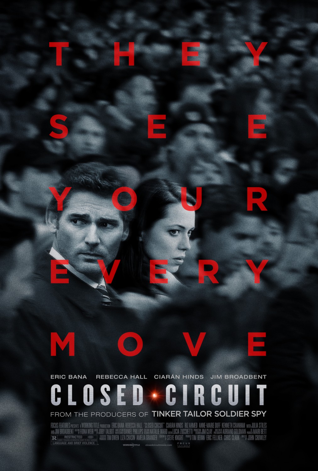 Extra Large Movie Poster Image for Closed Circuit 