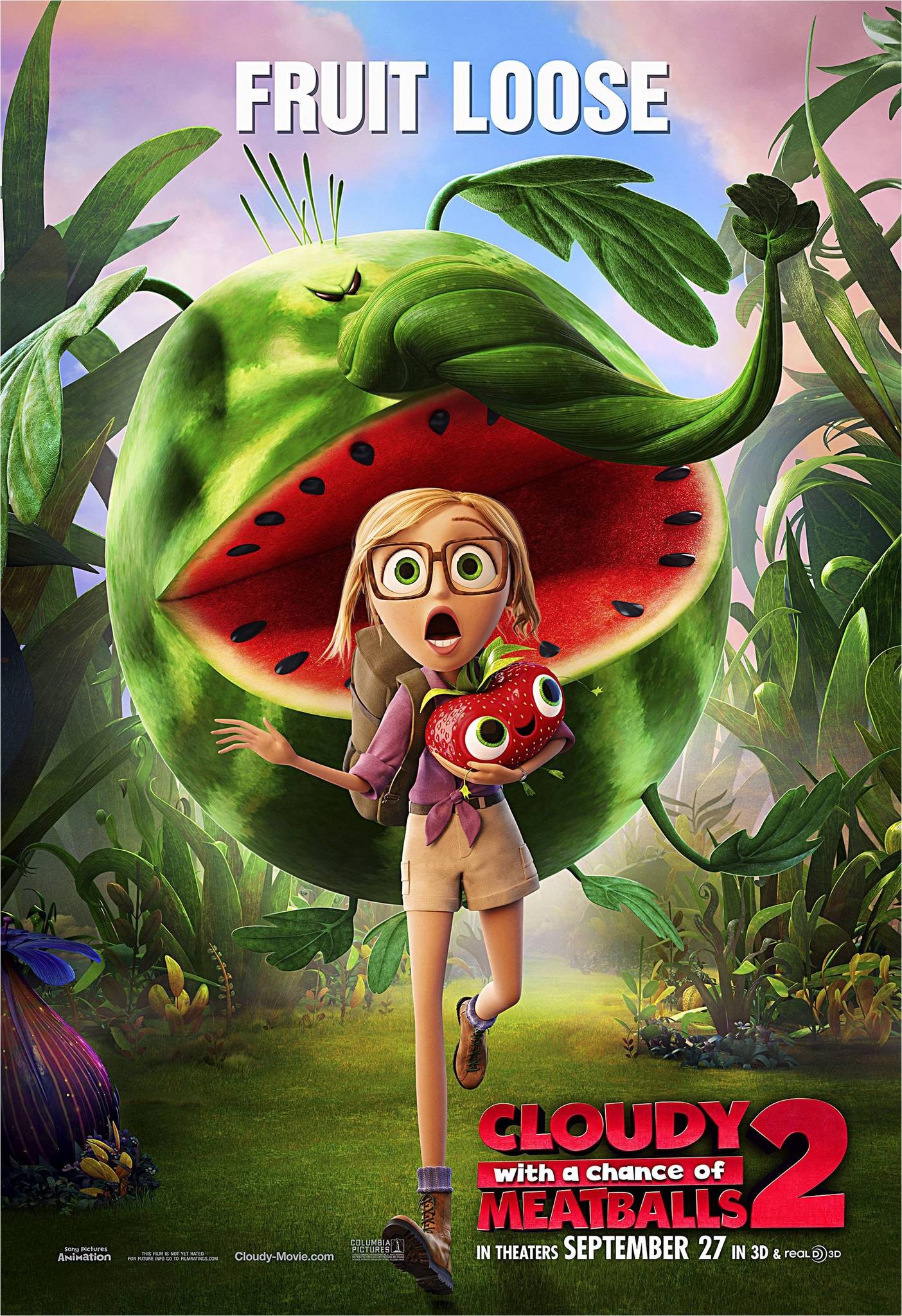 Mega Sized Movie Poster Image for Cloudy with a Chance of Meatballs 2 (#3 of 9)