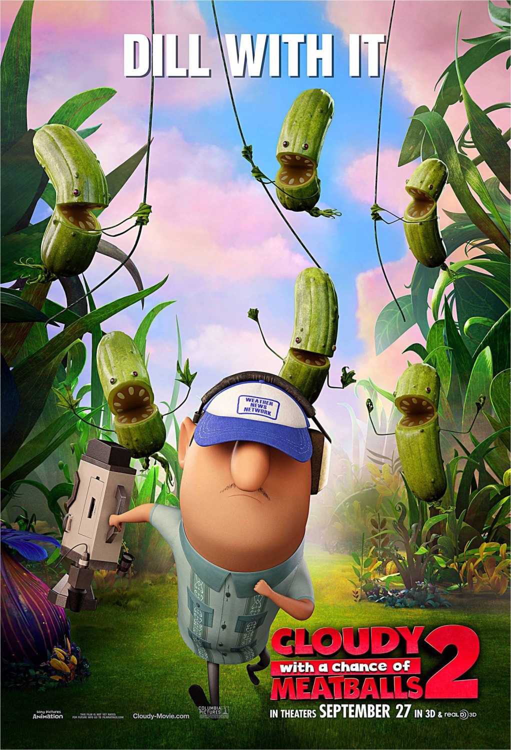 Extra Large Movie Poster Image for Cloudy with a Chance of Meatballs 2 (#4 of 9)