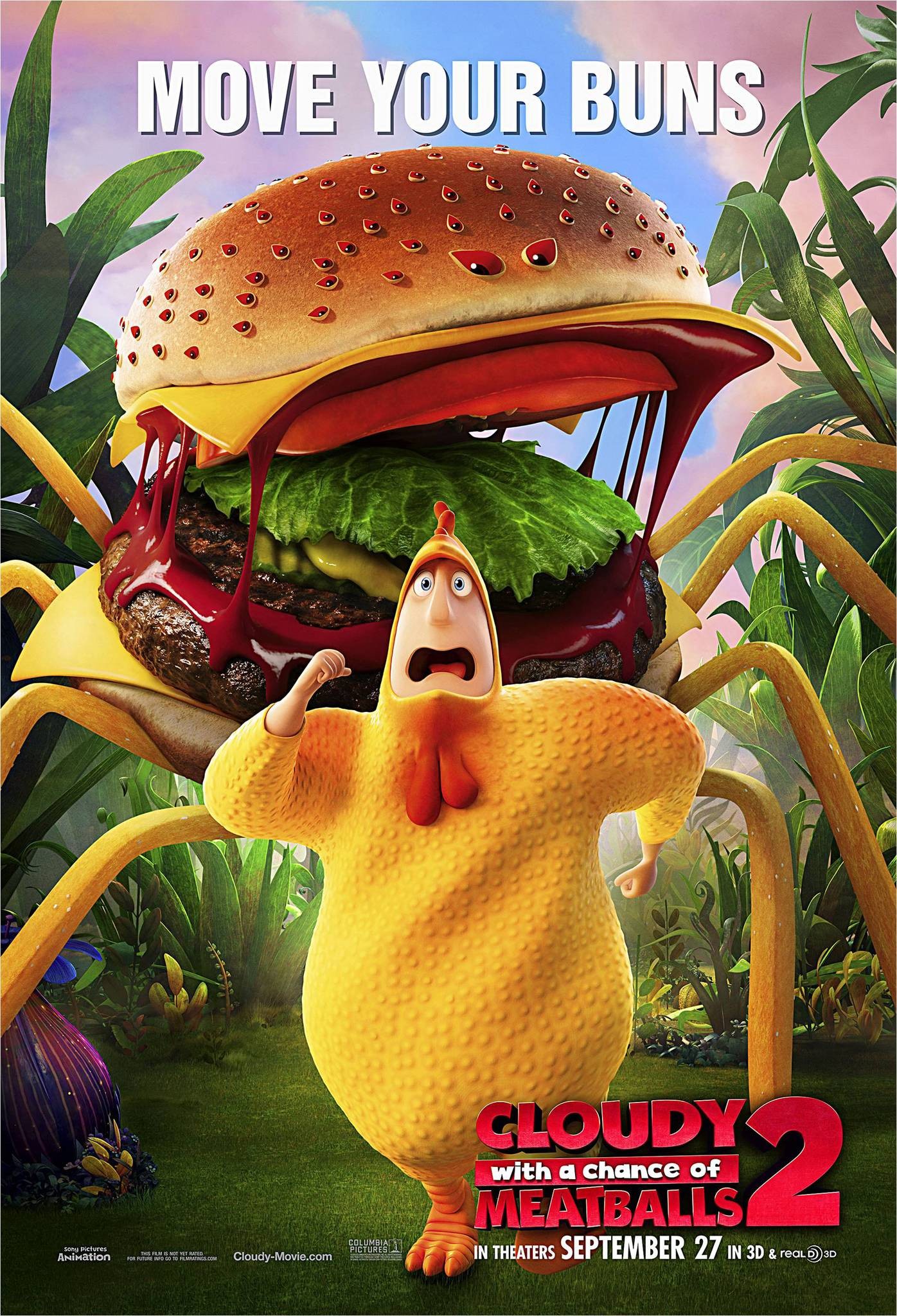 Mega Sized Movie Poster Image for Cloudy with a Chance of Meatballs 2 (#6 of 9)