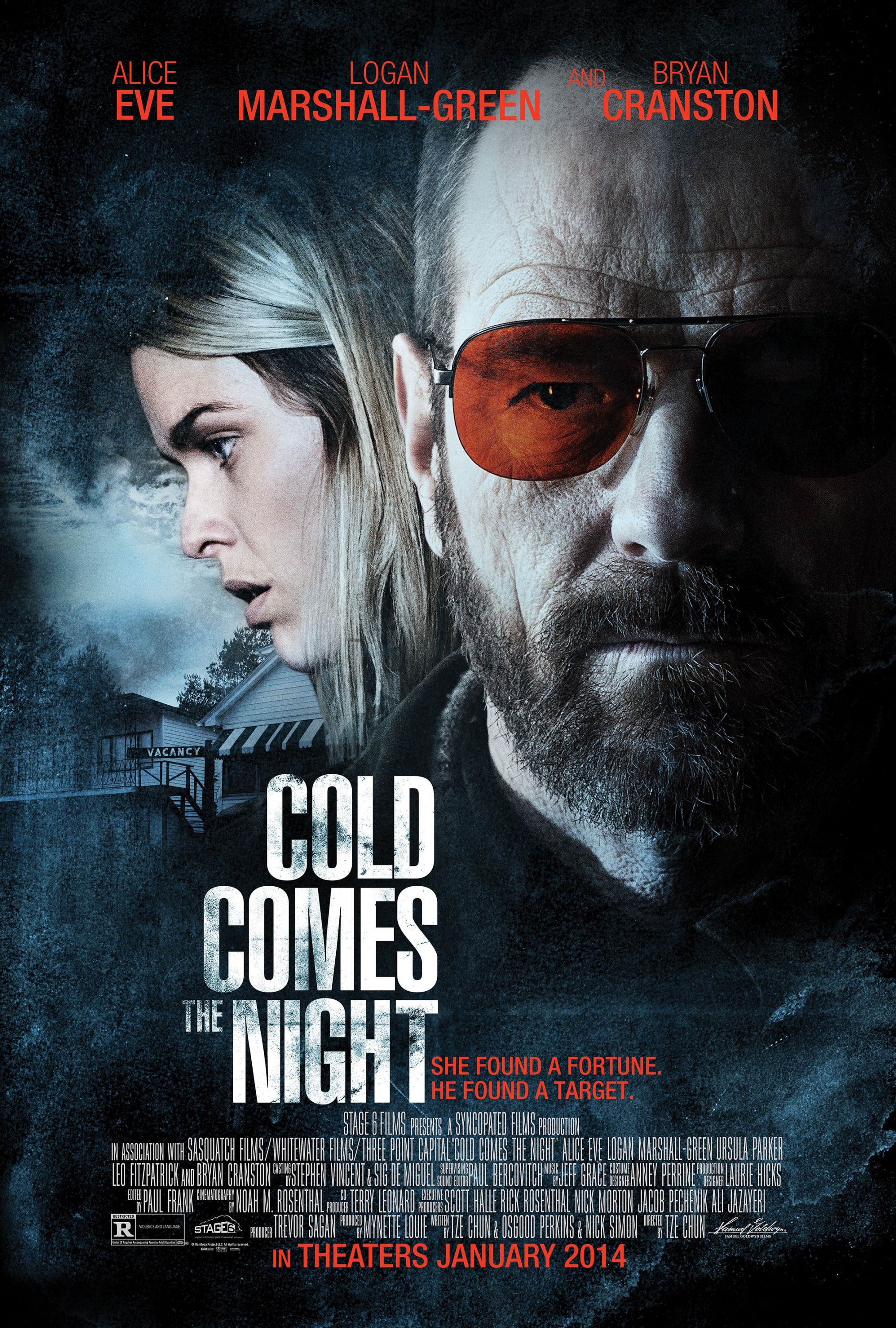 Mega Sized Movie Poster Image for Cold Comes the Night (#2 of 2)