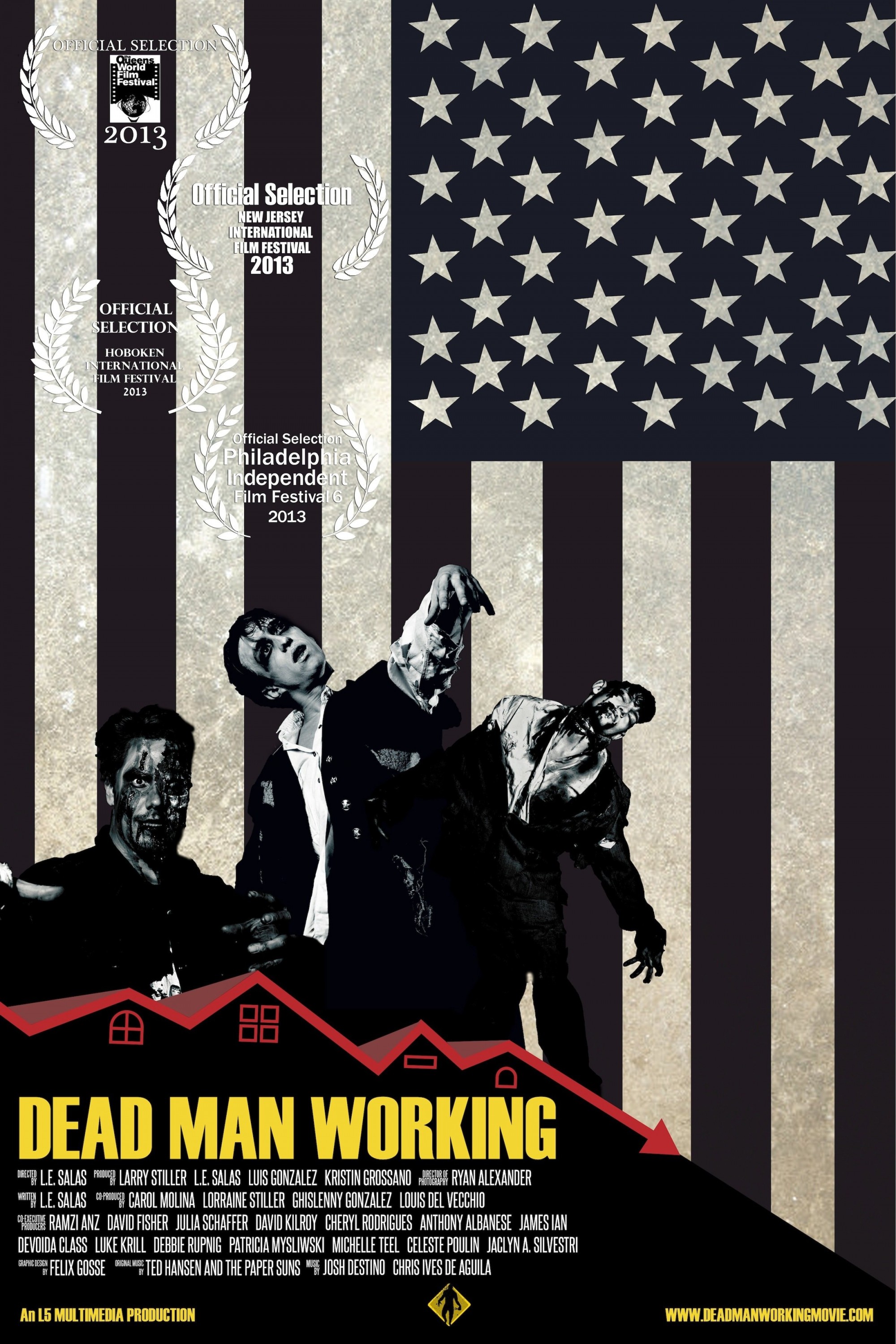 Mega Sized Movie Poster Image for Dead Man Working 