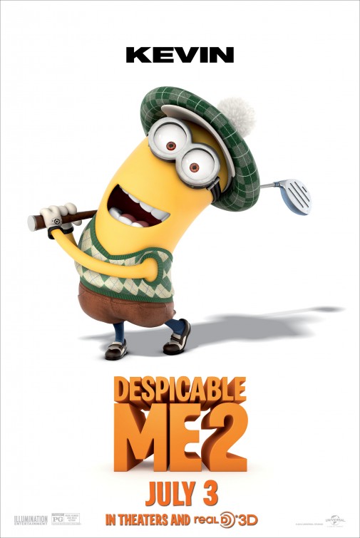 Despicable Me 2 Movie Poster