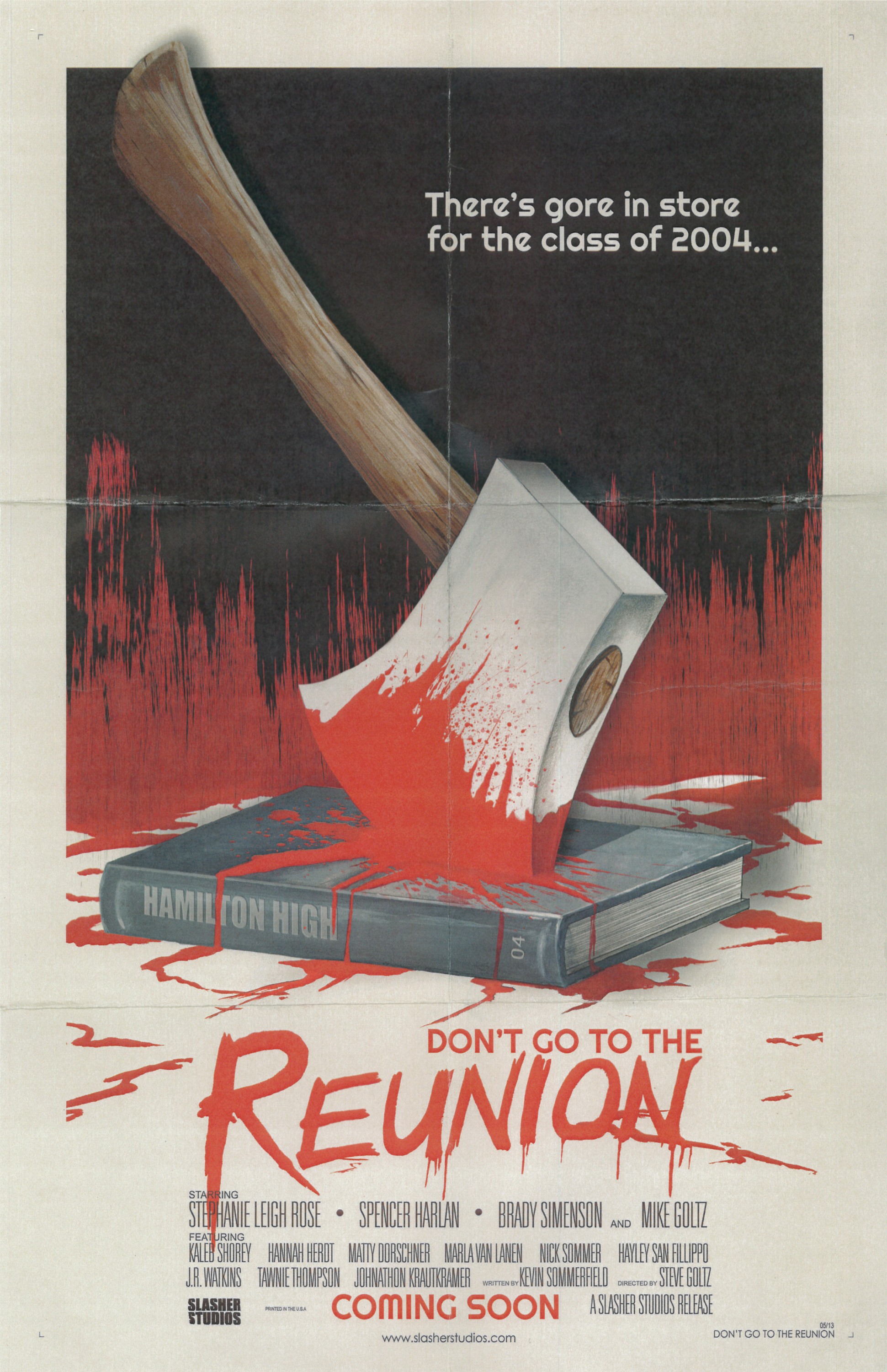 Mega Sized Movie Poster Image for Don't Go to the Reunion 