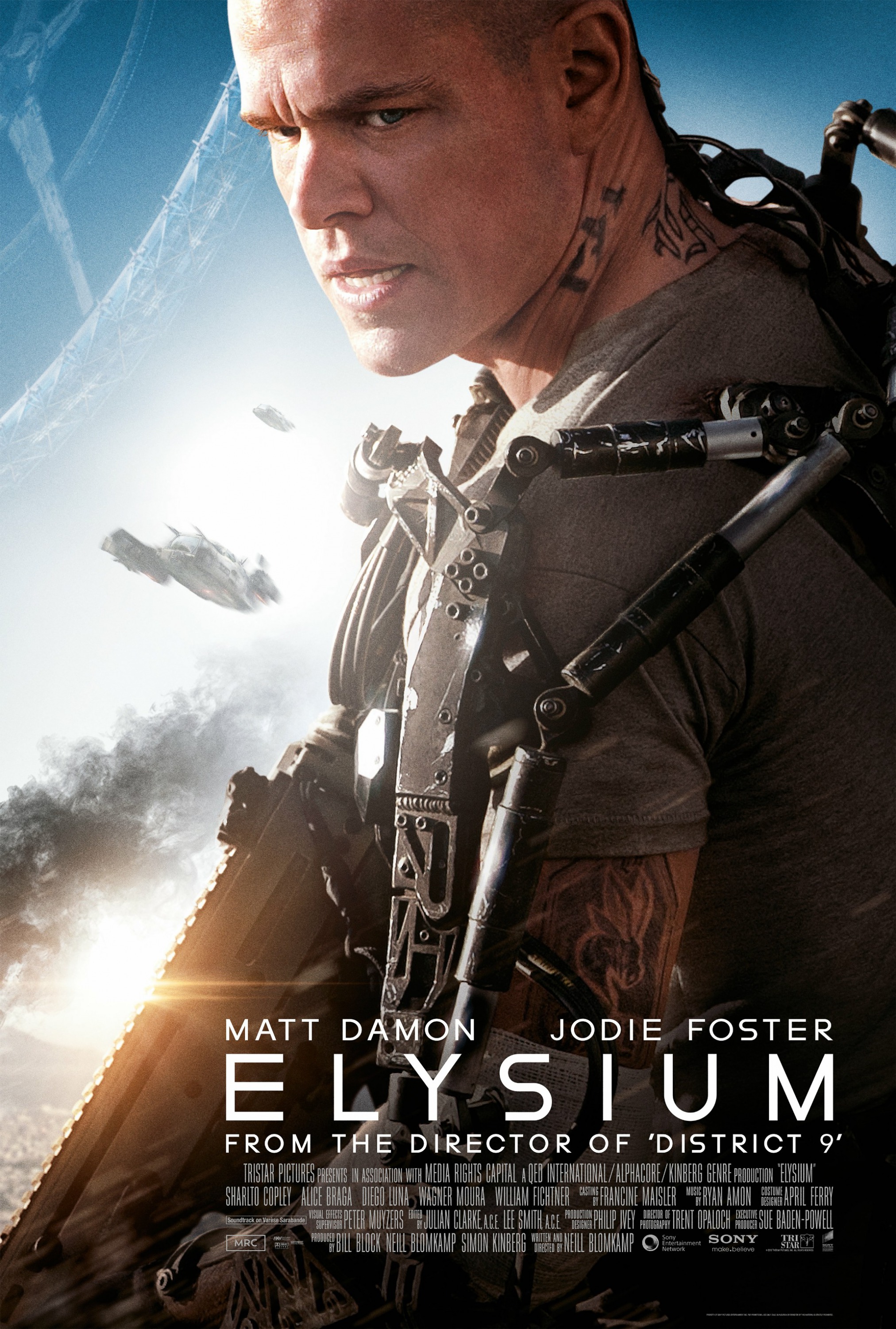 Mega Sized Movie Poster Image for Elysium (#2 of 3)