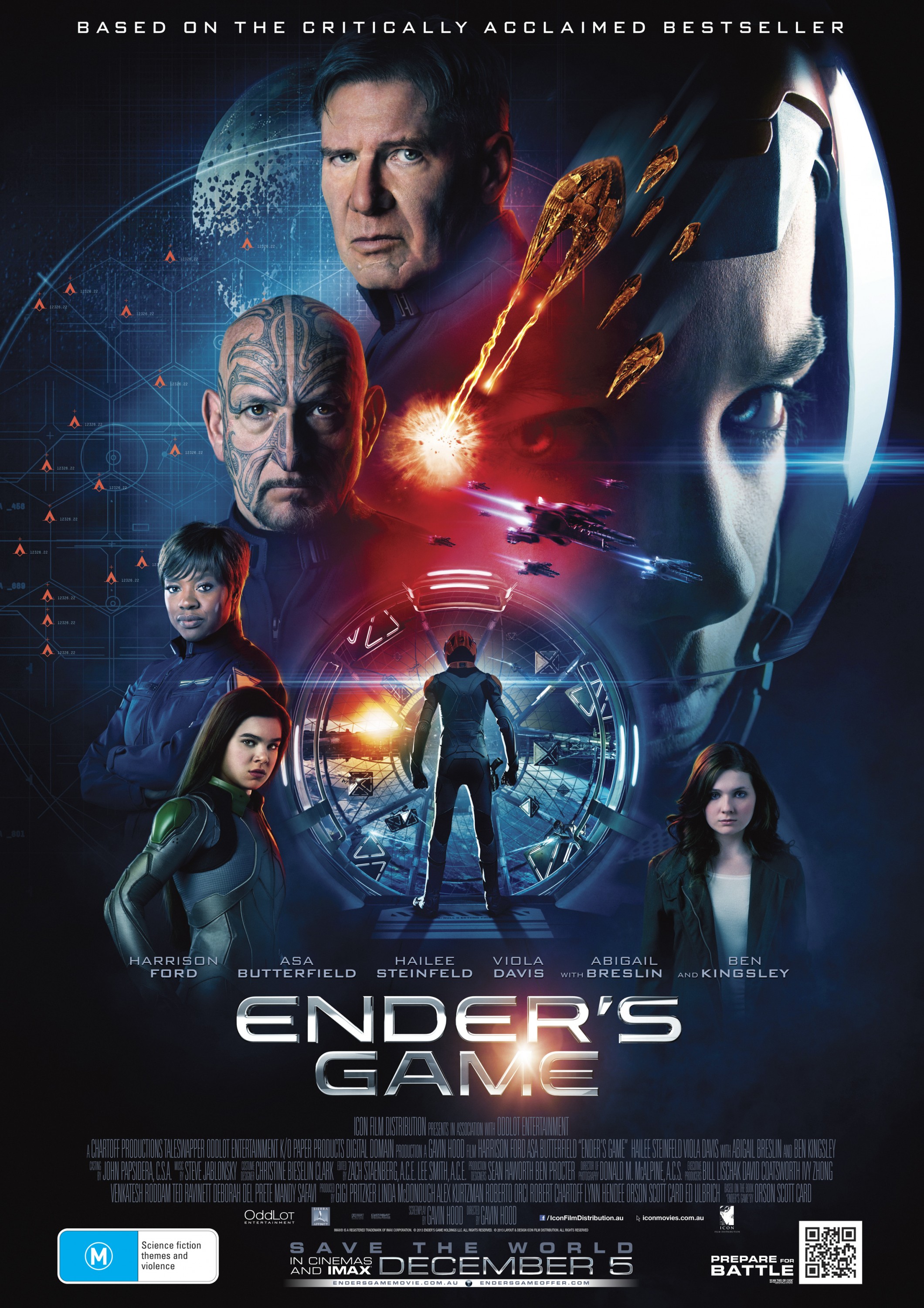 Mega Sized Movie Poster Image for Ender's Game (#16 of 26)