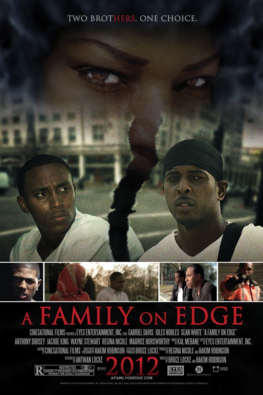 Extra Large Movie Poster Image for A Family on Edge 