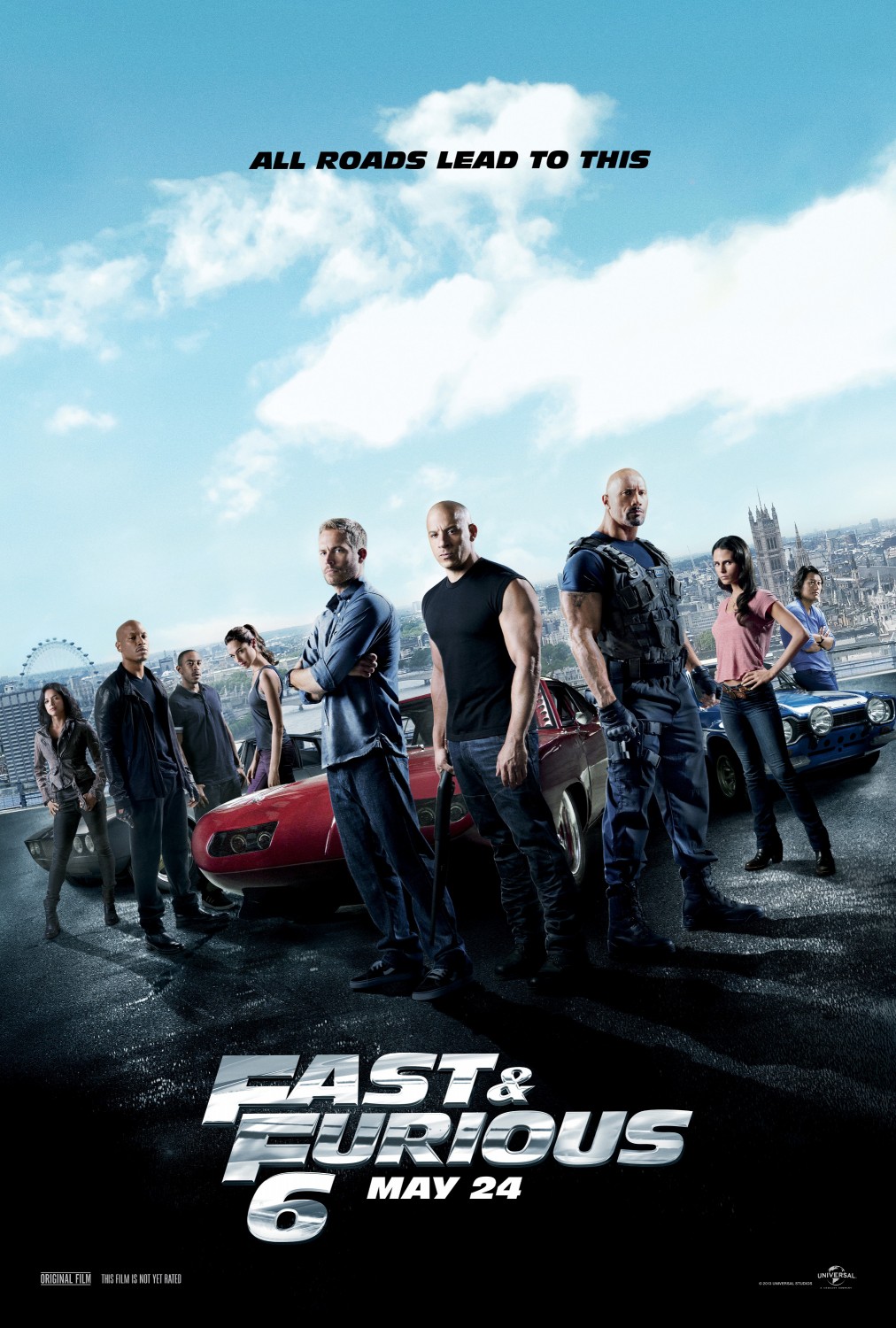 Extra Large Movie Poster Image for Fast & Furious 6 (#3 of 7)