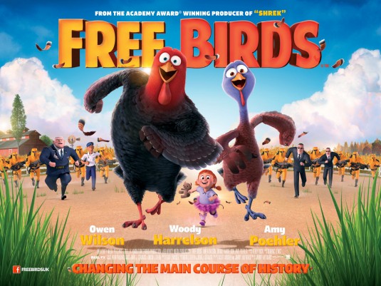 Free Birds Movie Poster