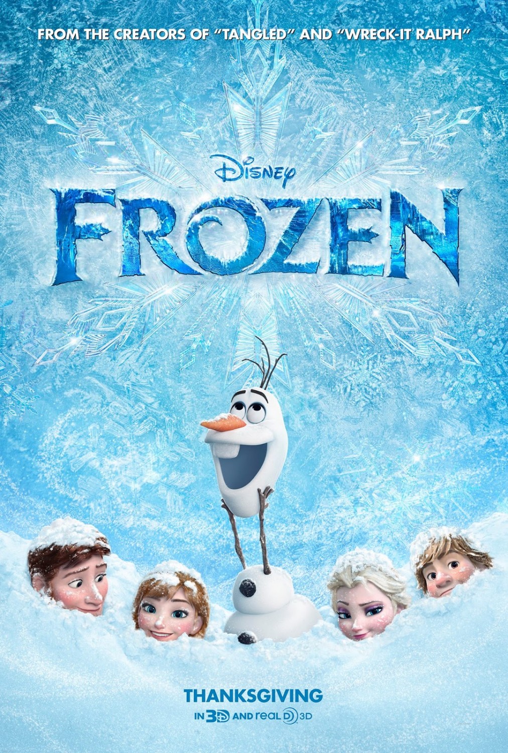 Extra Large Movie Poster Image for Frozen (#6 of 22)