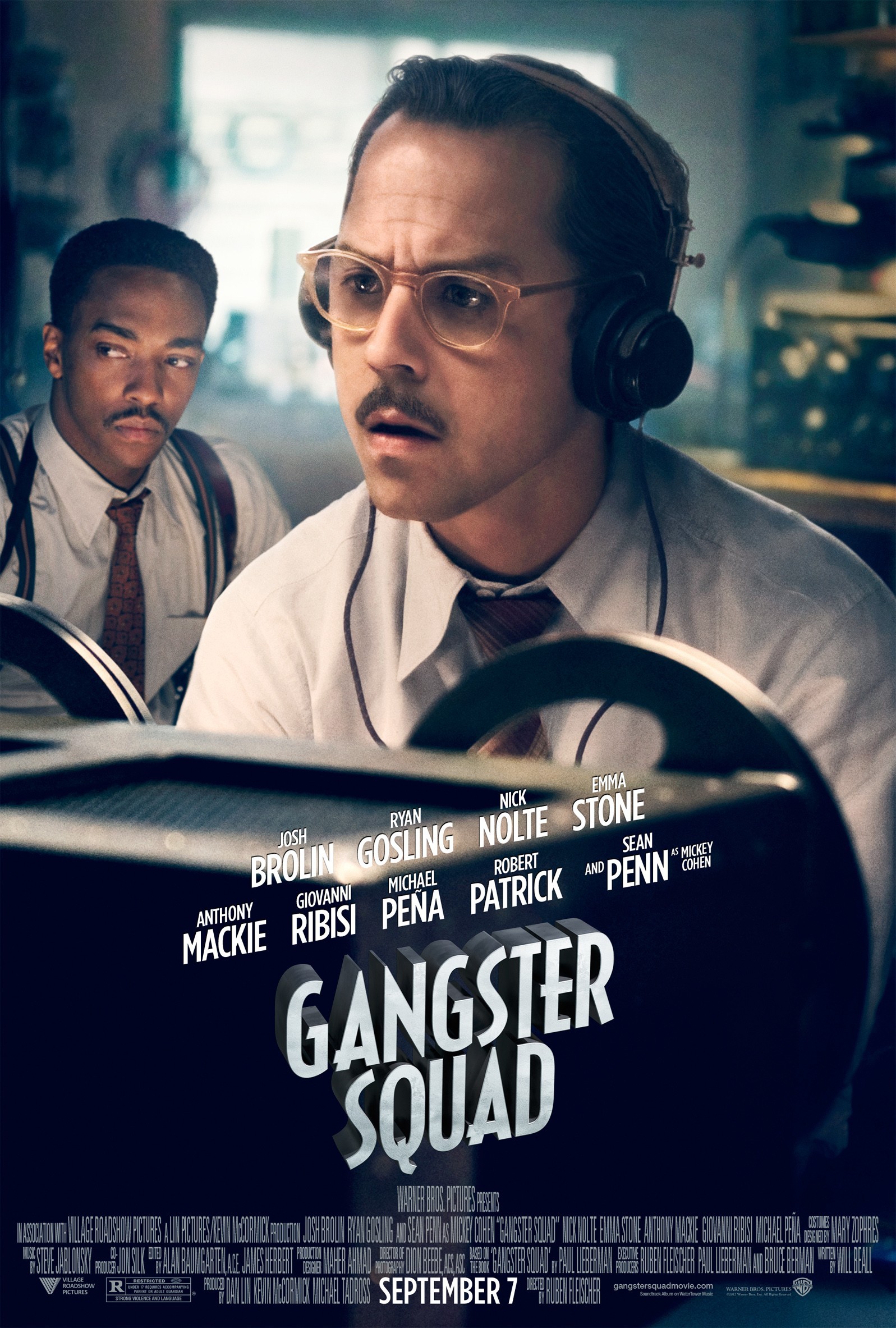 Mega Sized Movie Poster Image for Gangster Squad (#3 of 25)
