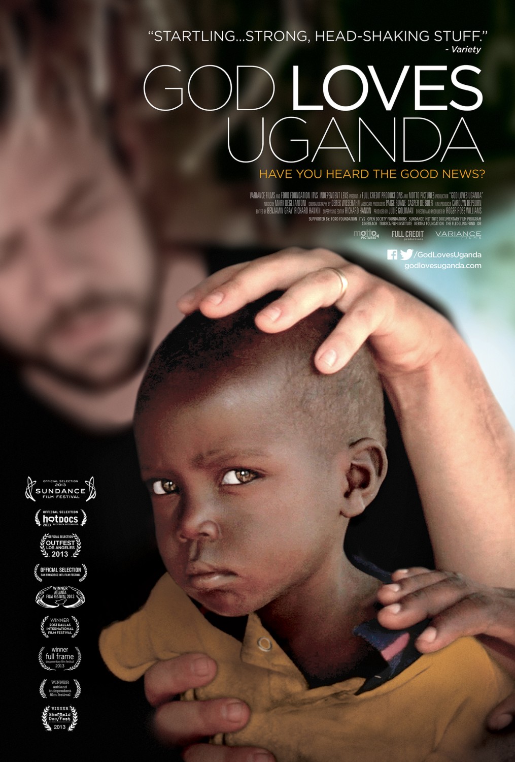 Extra Large Movie Poster Image for God Loves Uganda 