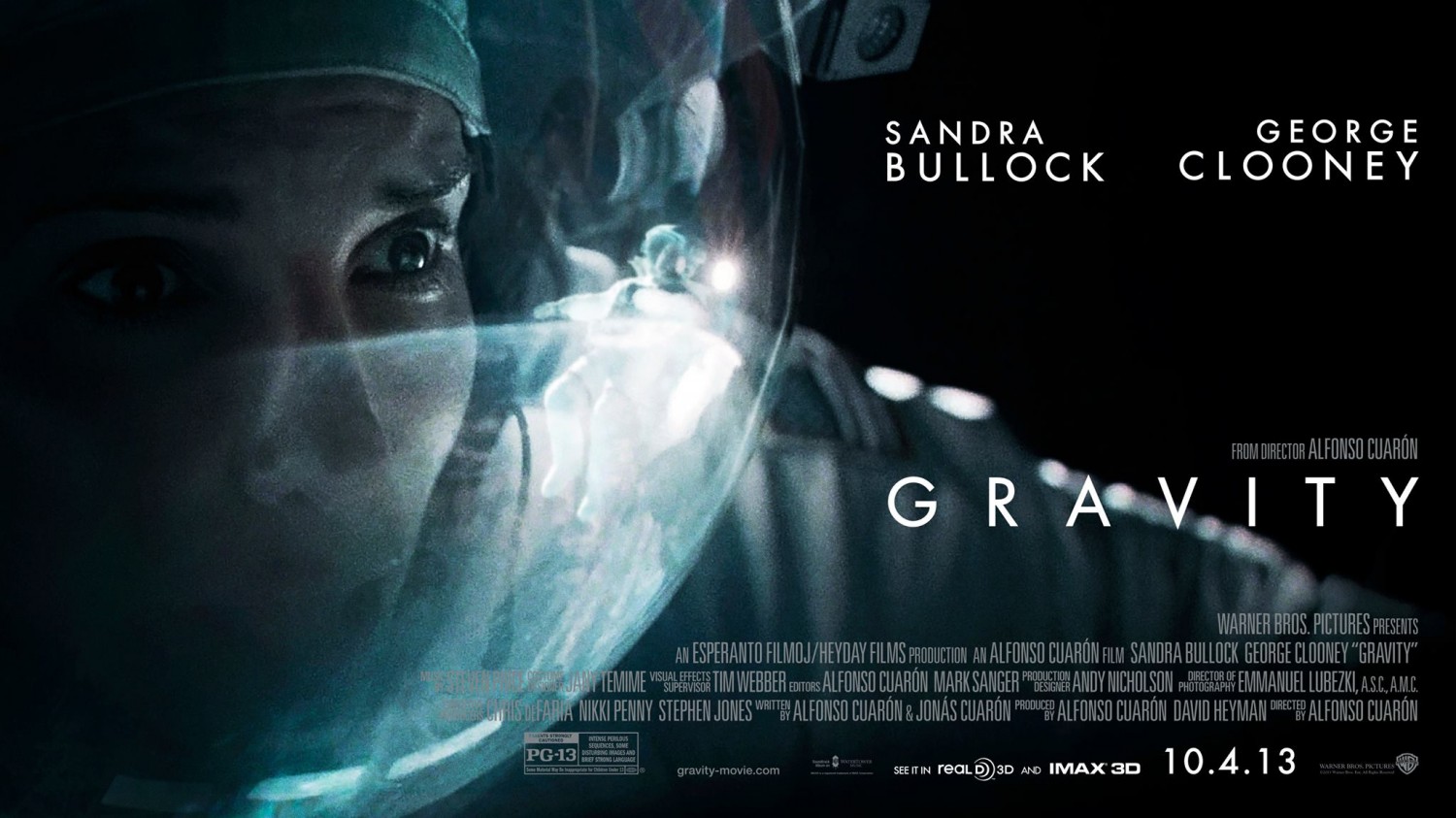 Extra Large Movie Poster Image for Gravity (#3 of 8)