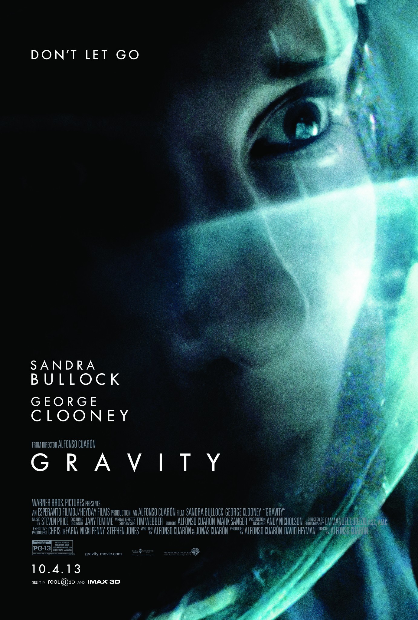 Mega Sized Movie Poster Image for Gravity (#6 of 8)