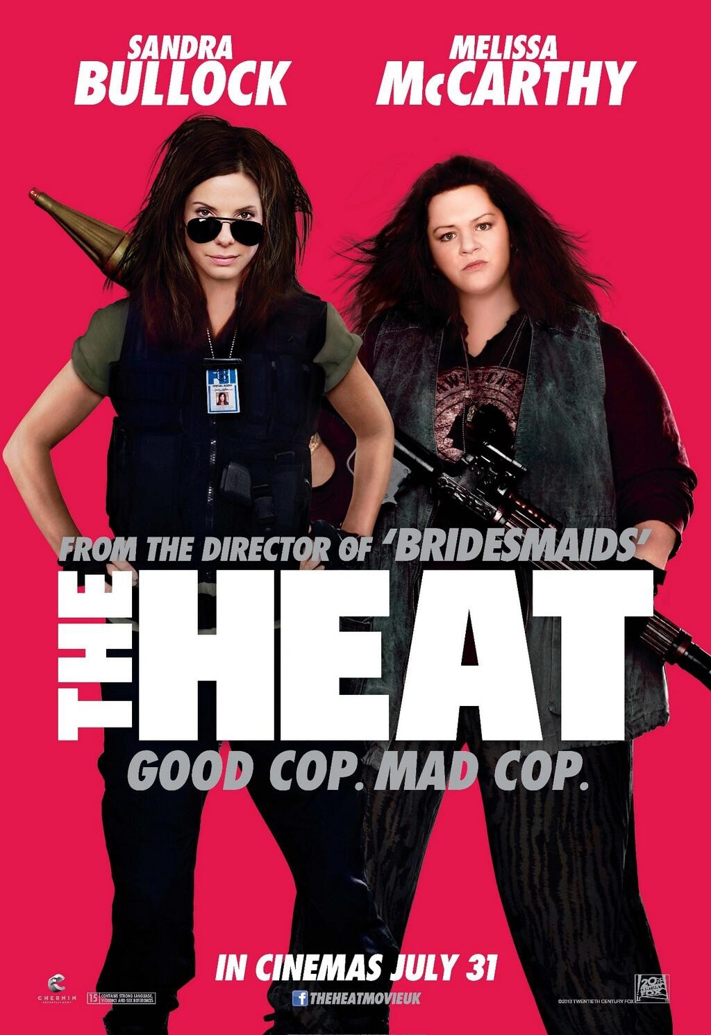 Extra Large Movie Poster Image for The Heat (#3 of 5)