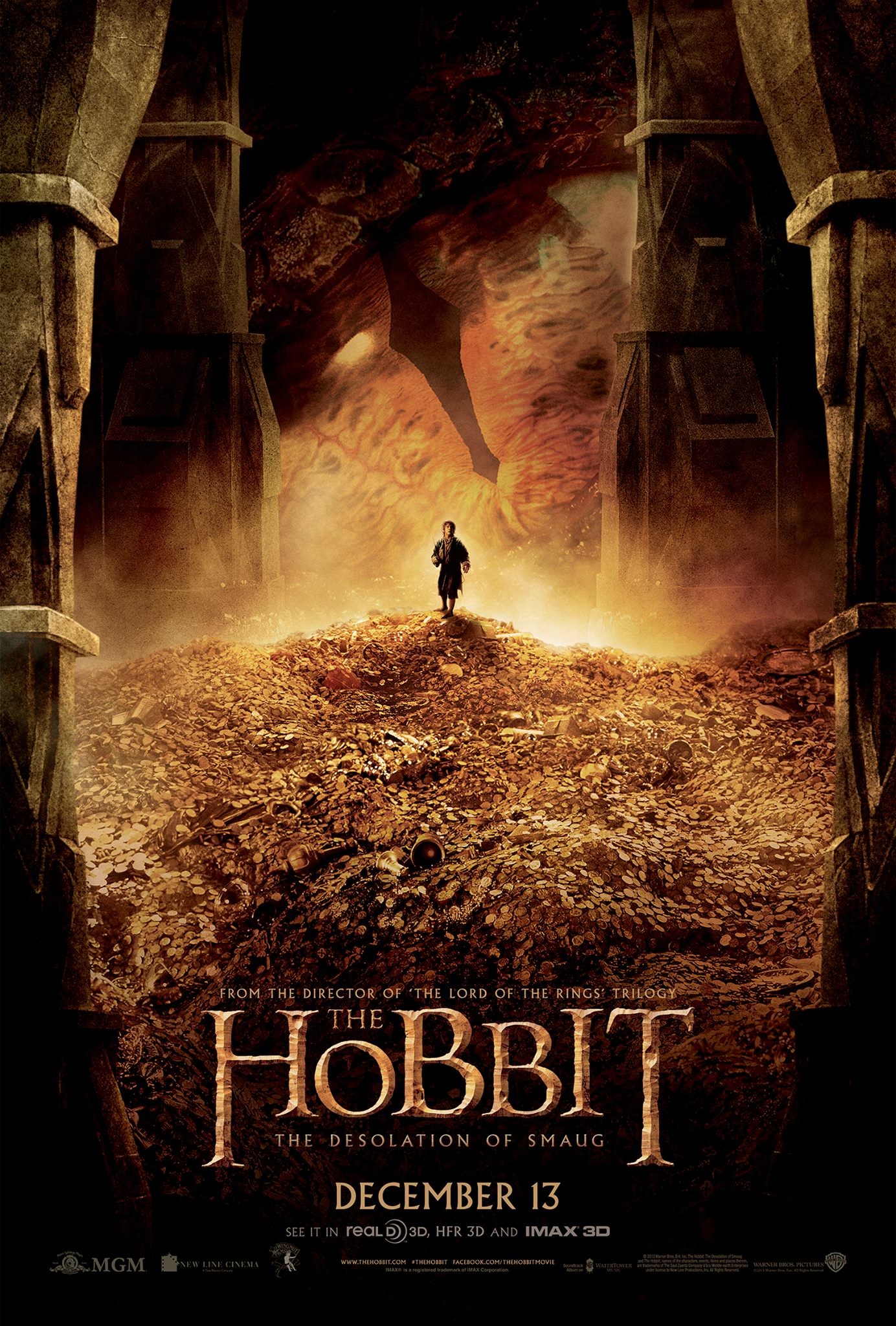 Mega Sized Movie Poster Image for The Hobbit: The Desolation of Smaug (#30 of 33)