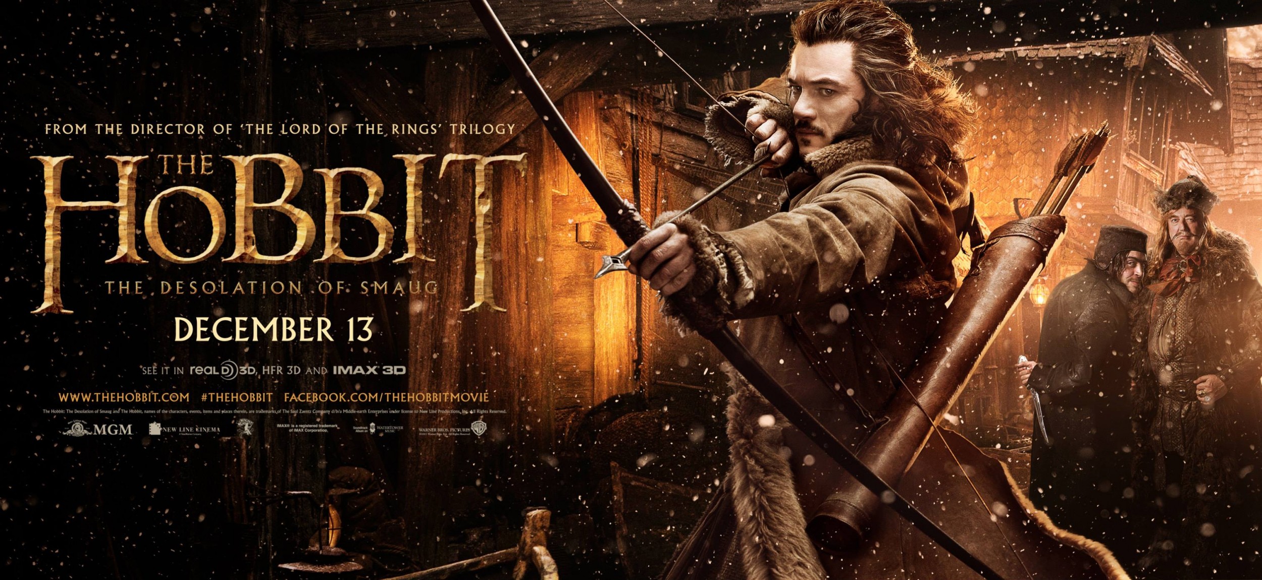 Mega Sized Movie Poster Image for The Hobbit: The Desolation of Smaug (#4 of 33)