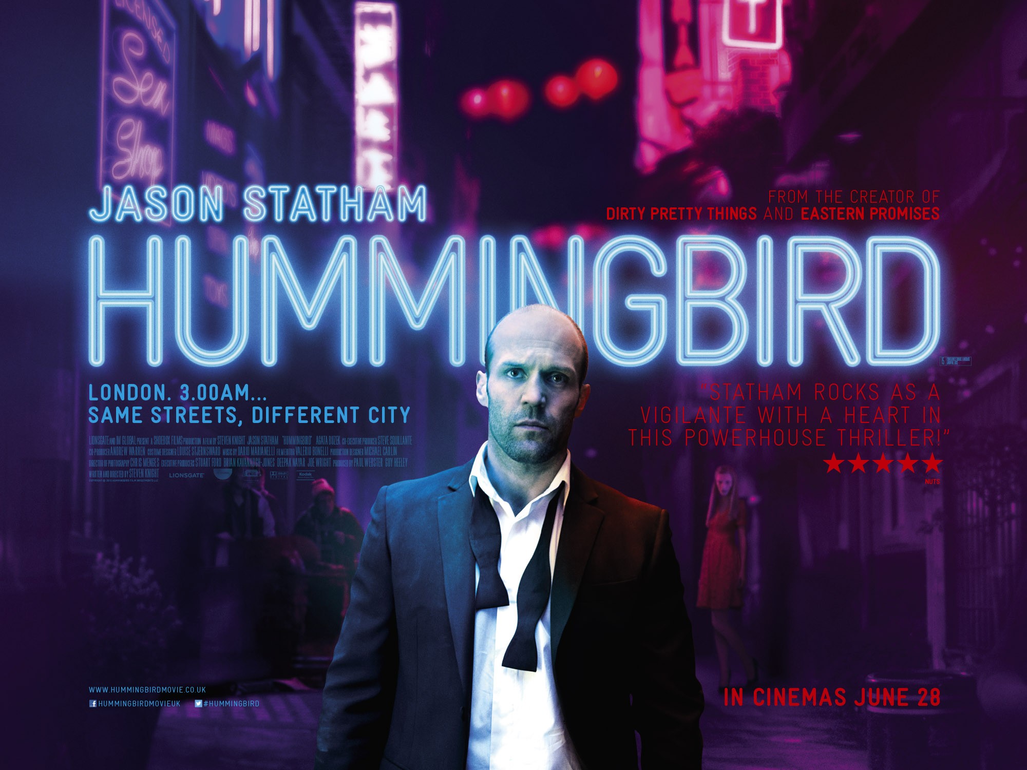 Mega Sized Movie Poster Image for Hummingbird (#1 of 9)
