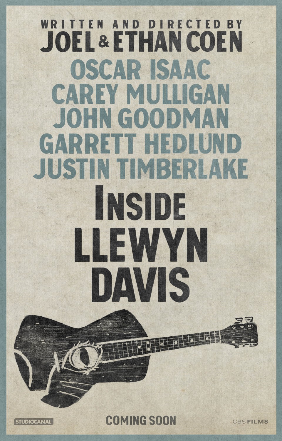 Extra Large Movie Poster Image for Inside Llewyn Davis (#1 of 2)