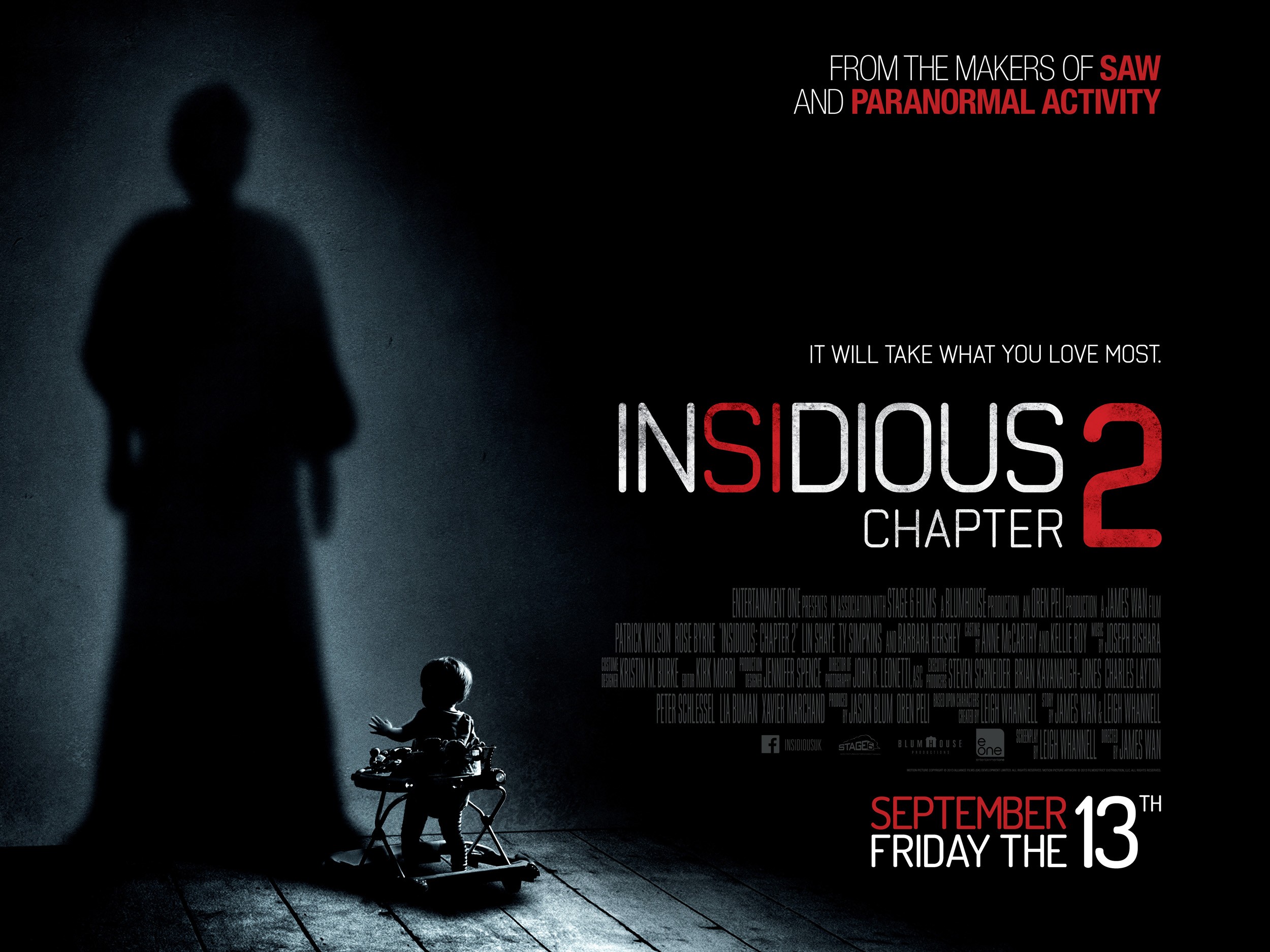 Mega Sized Movie Poster Image for Insidious: Chapter 2 (#4 of 4)
