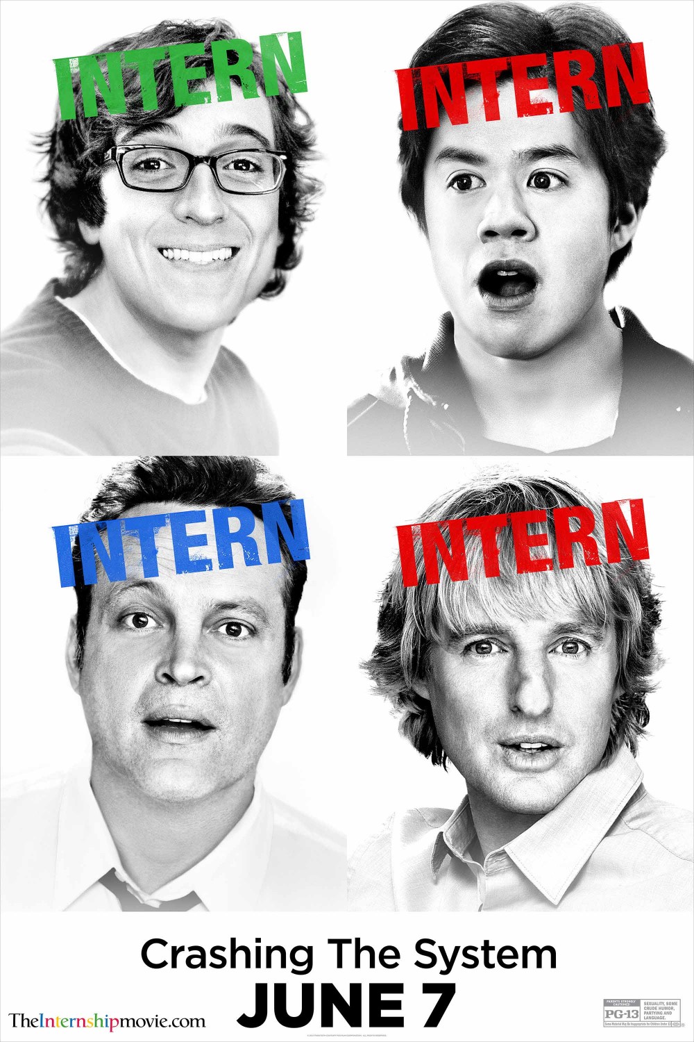 Extra Large Movie Poster Image for The Internship (#7 of 8)